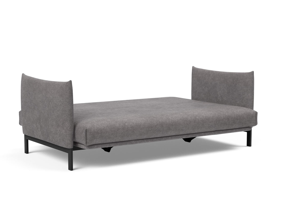 Junus 140 Bettsofa Nordic Cover mit Gestellbezug Soft Spring in 282 Avella Warm Grey präsentiert im Onlineshop von KAQTU Design AG. Bettsofa ist von Innovation Living