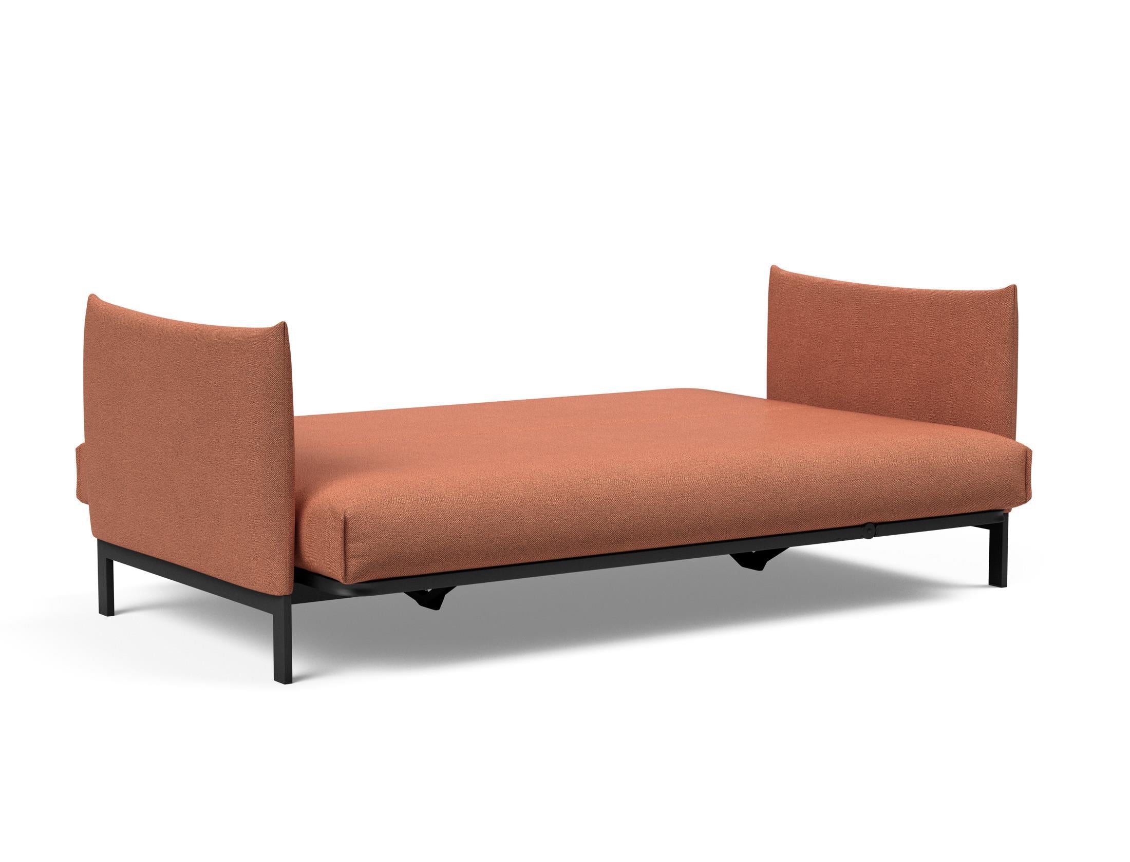 Erleben Sie das Junus 140 Bettsofa Nordic Cover von Innovation Living – die perfekte Fusion aus modernem Design, Flexibilität und unvergleichlichem Komfort.