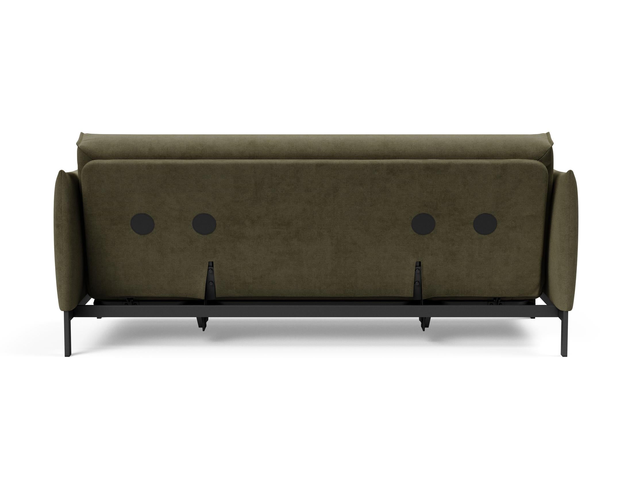 Erleben Sie das Junus 140 Bettsofa Nordic Cover von Innovation Living – die perfekte Fusion aus modernem Design, Flexibilität und unvergleichlichem Komfort.
