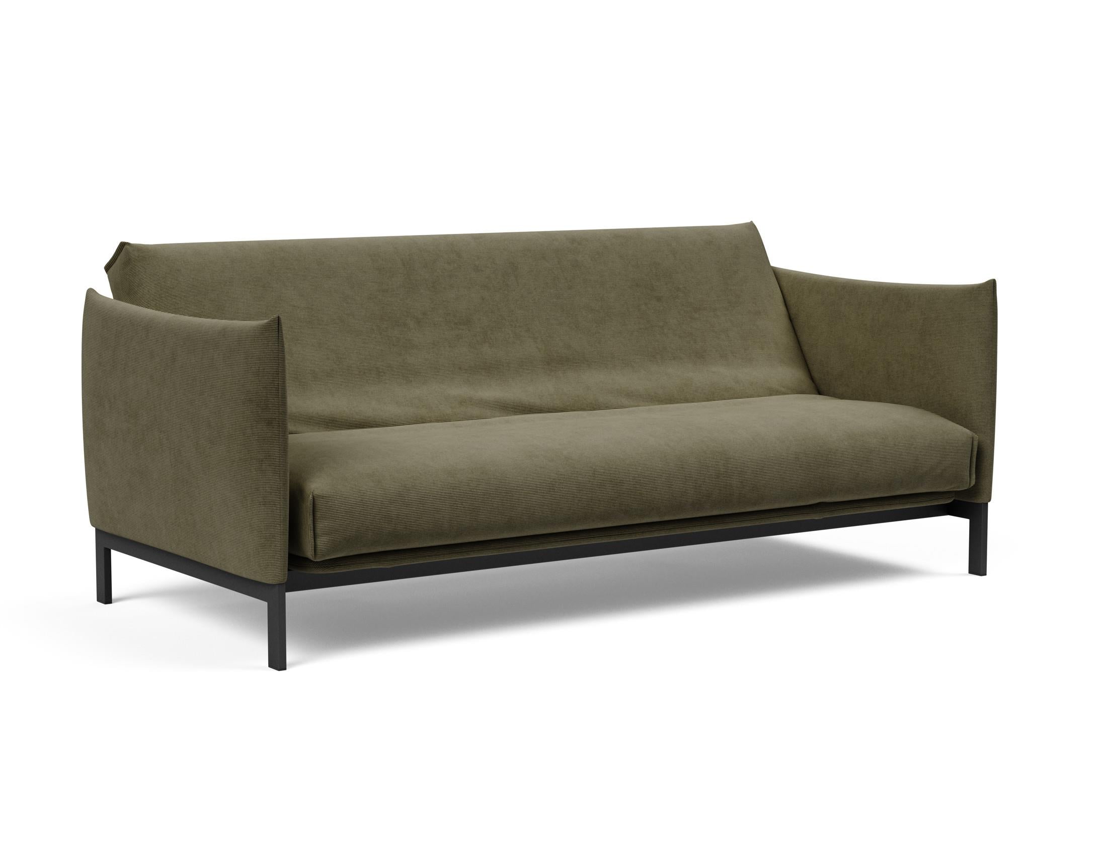 Erleben Sie das Junus 140 Bettsofa Nordic Cover von Innovation Living – ein elegantes, flexibles Möbelstück, das Komfort und Stil vereint.