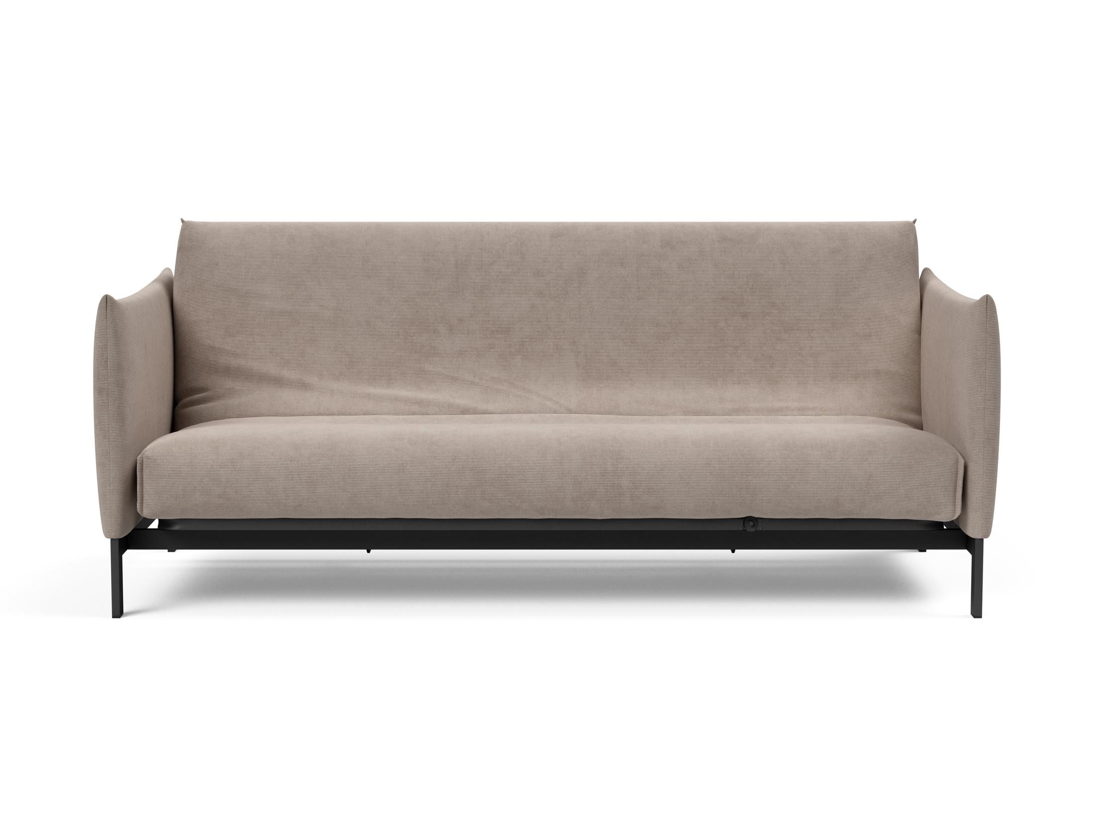 Entdecken Sie das Junus 140 Bettsofa mit Nordic Cover von Innovation Living – stilvolles Design trifft auf hervorragende Schlafqualität.