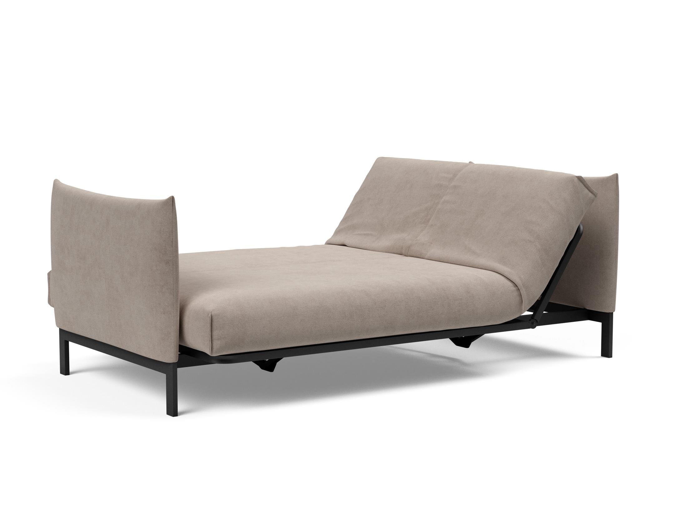 Entdecken Sie das Junus 140 Bettsofa Nordic Cover von Innovation Living – stilvolles Design trifft auf hohen Komfort und Funktionalität für Ihr Zuhause.