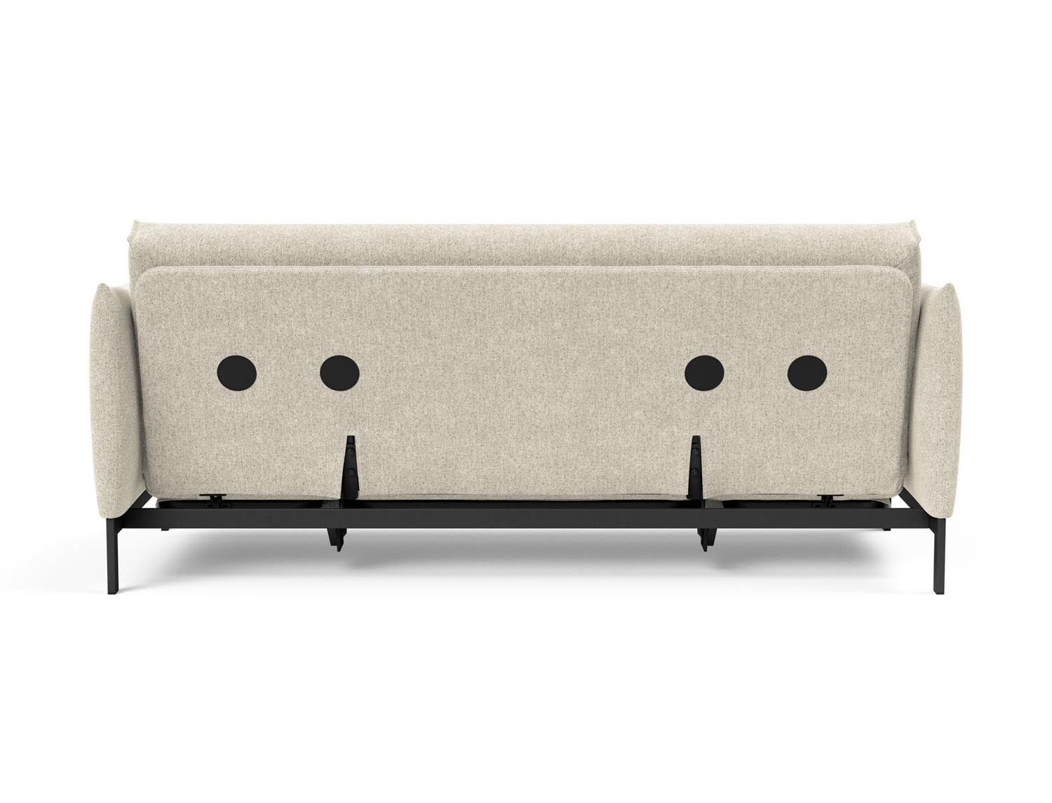 Erleben Sie das Junus 140 Bettsofa Nordic Cover von Innovation Living – die perfekte Fusion aus modernem Design, Flexibilität und unvergleichlichem Komfort.