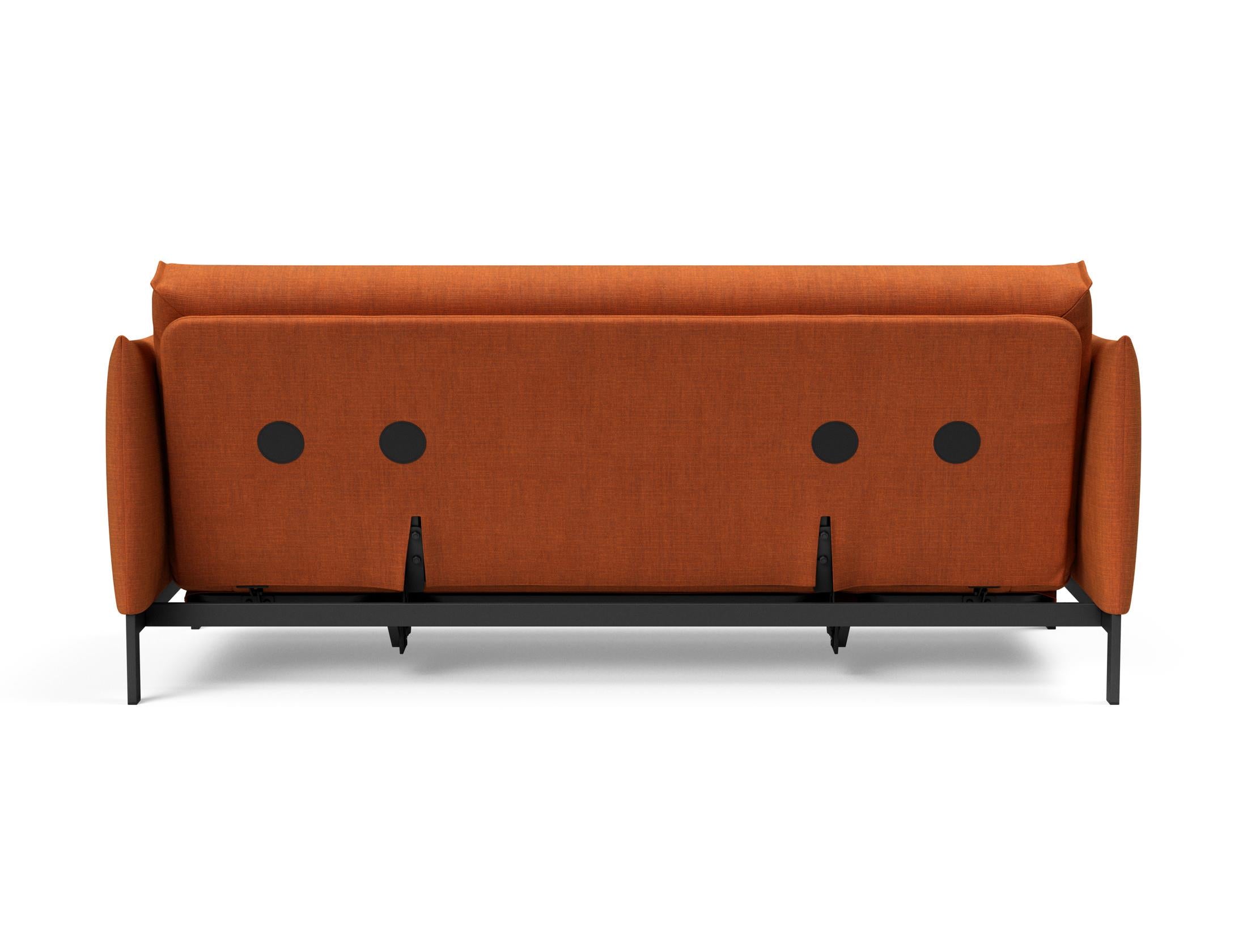Erleben Sie das Junus 140 Bettsofa Nordic Cover von Innovation Living – die perfekte Fusion aus modernem Design, Flexibilität und unvergleichlichem Komfort.