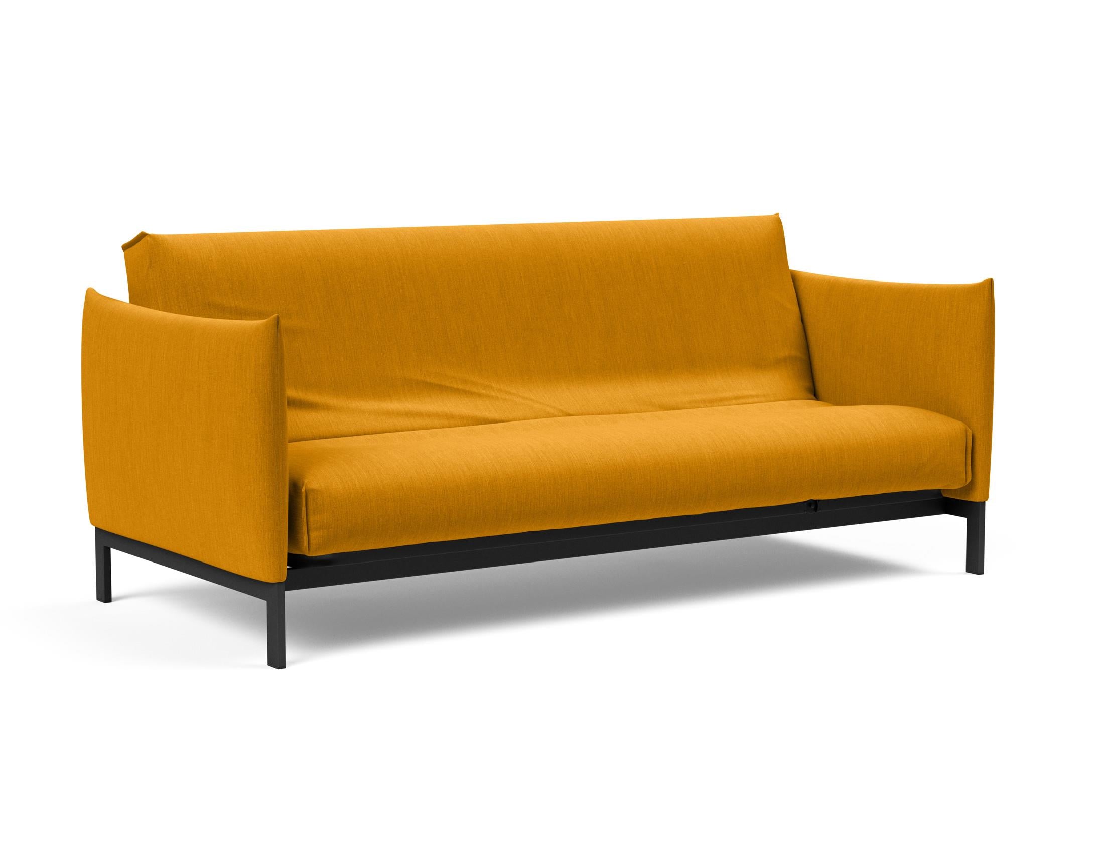 Erleben Sie das Junus 140 Bettsofa mit Nordic Cover von Innovation Living – eine perfekte Kombination aus modernem Stil und erstklassigem Schlafkomfort.