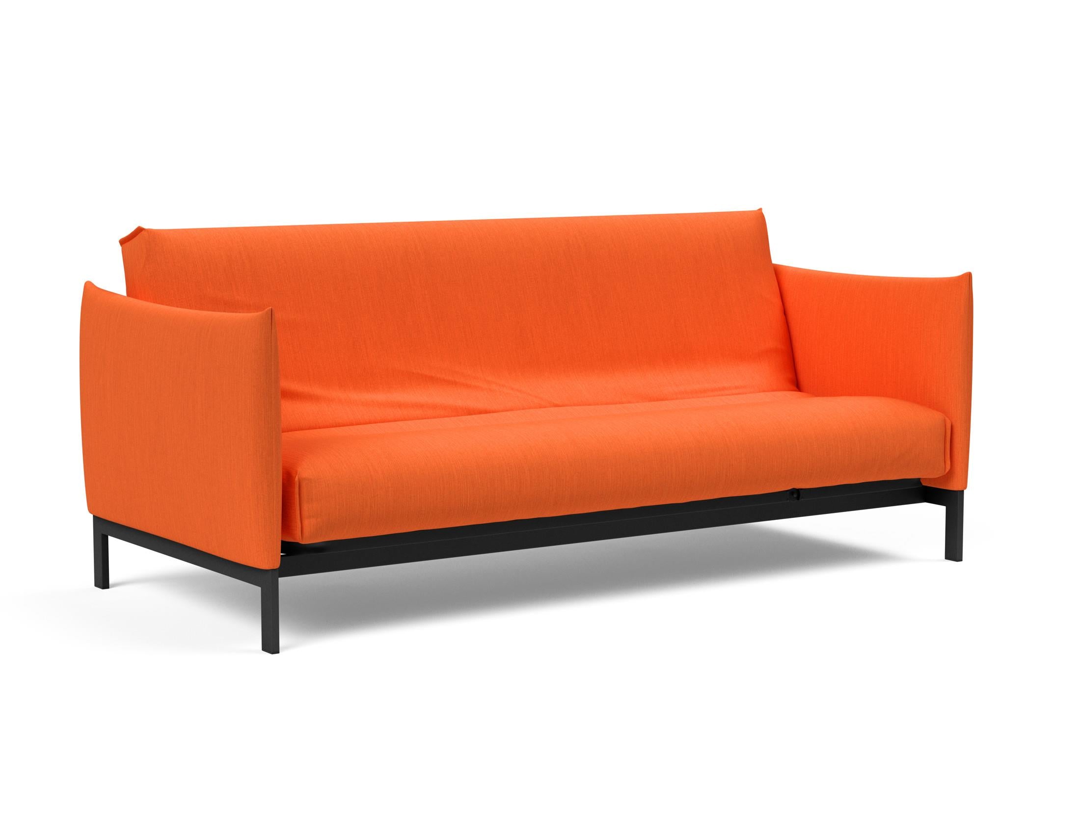 Erleben Sie das Junus 140 Bettsofa mit Nordic Cover von Innovation Living – eine perfekte Kombination aus modernem Stil und optimalem Komfort für Tag und Nacht.