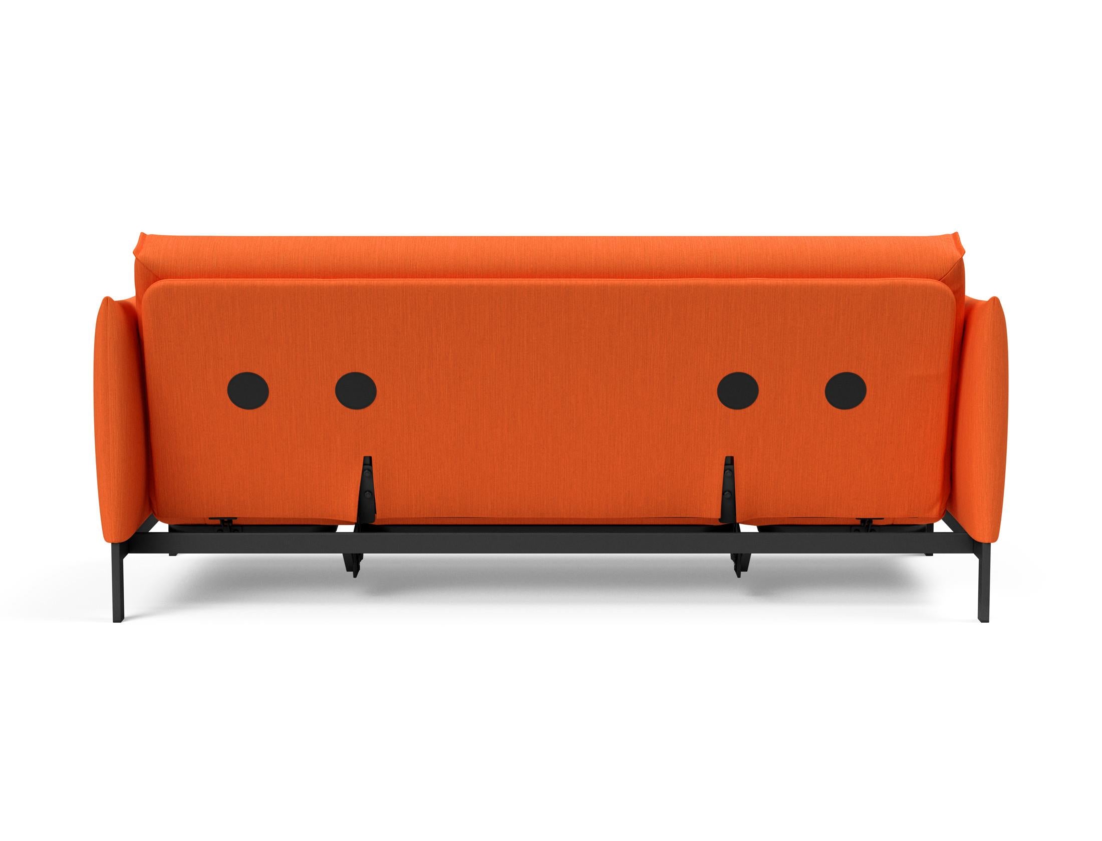 Erleben Sie das Junus 140 Bettsofa mit Nordic Cover von Innovation Living – eine perfekte Kombination aus modernem Stil und erstklassigem Schlafkomfort.