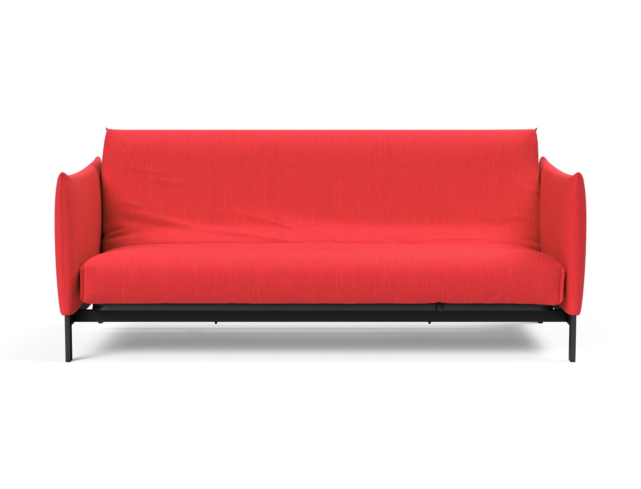 Entdecken Sie das Junus 140 Bettsofa mit Nordic Cover von Innovation Living – stilvolles Design trifft auf hohen Schlafkomfort für Ihr Zuhause.