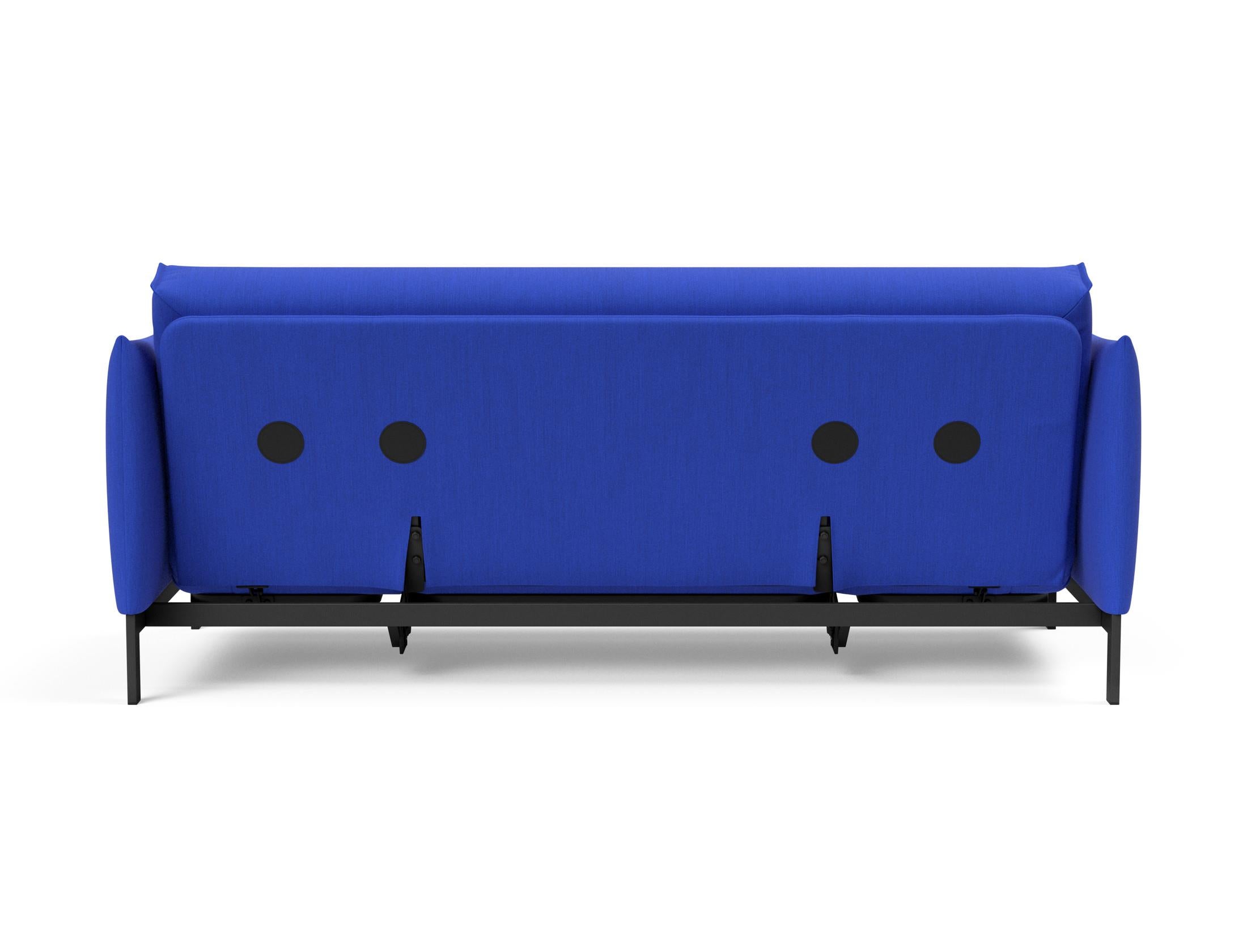 Erleben Sie das Junus 140 Bettsofa mit Nordic Cover von Innovation Living – eine perfekte Kombination aus modernem Stil und optimalem Schlafkomfort.