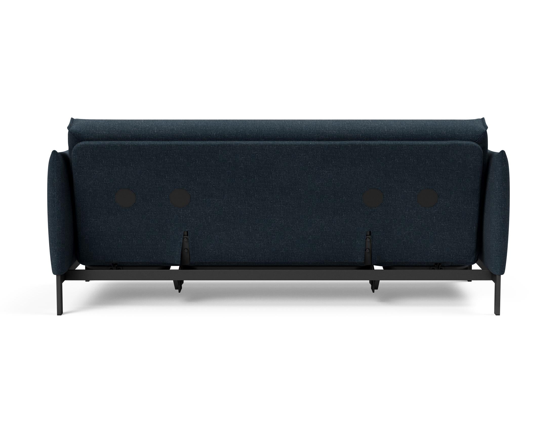 Erleben Sie das Junus 140 Bettsofa mit Nordic Cover von Innovation Living – eine perfekte Kombination aus modernem Stil und erstklassigem Schlafkomfort.