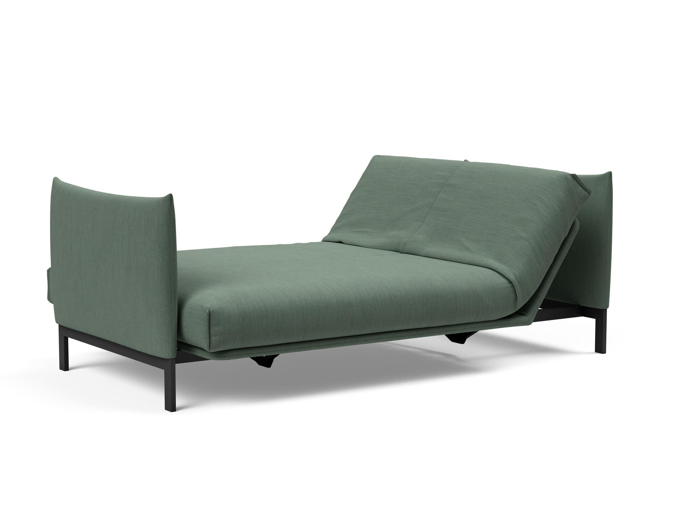 Entdecken Sie das Junus 140 Bettsofa Nordic Cover von Innovation Living – ein stilvolles, anpassungsfähiges Möbelstück für höchsten Schlafkomfort.