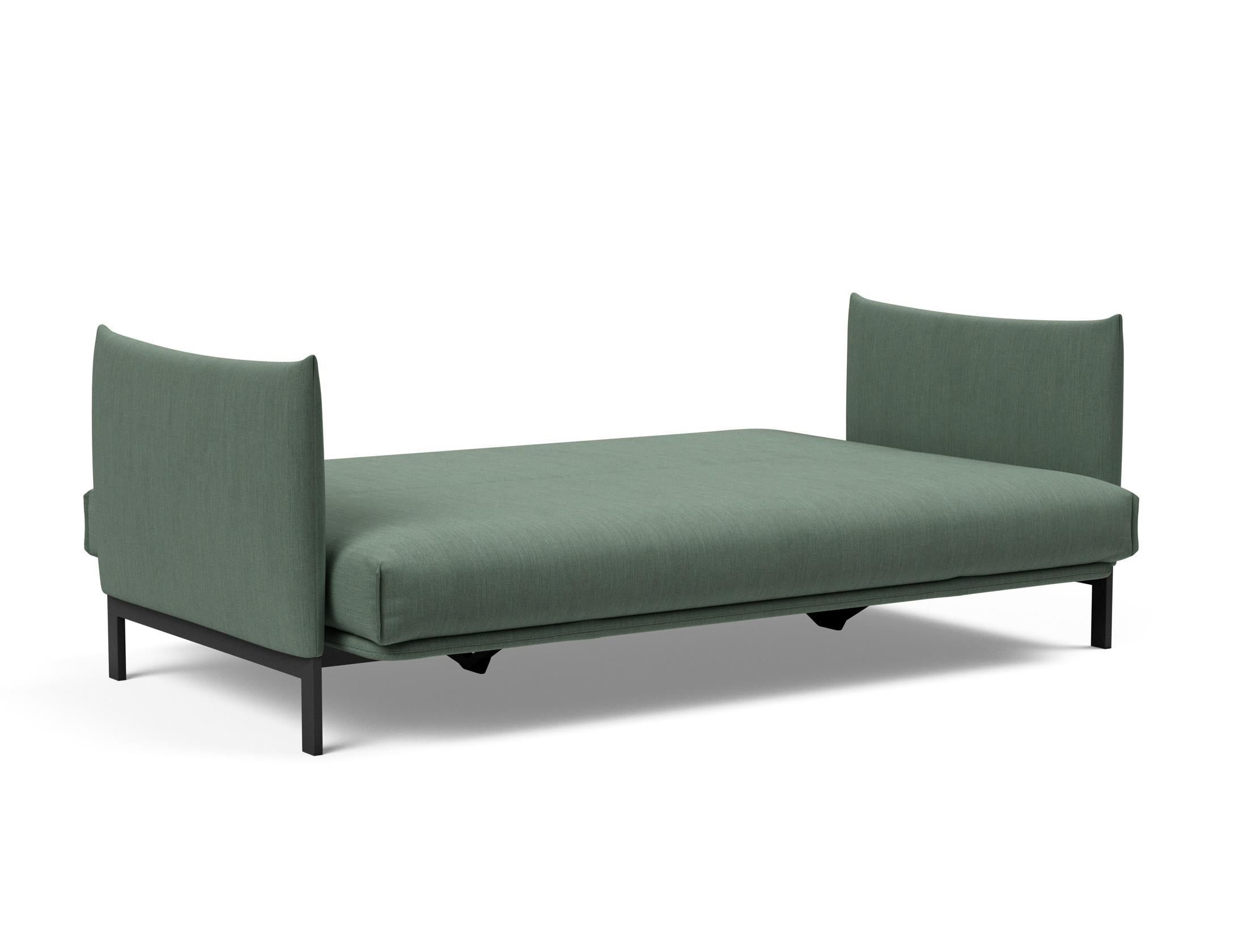 Erleben Sie das Junus 140 Bettsofa Nordic Cover von Innovation Living – die perfekte Fusion aus modernem Design, Flexibilität und unvergleichlichem Komfort.
