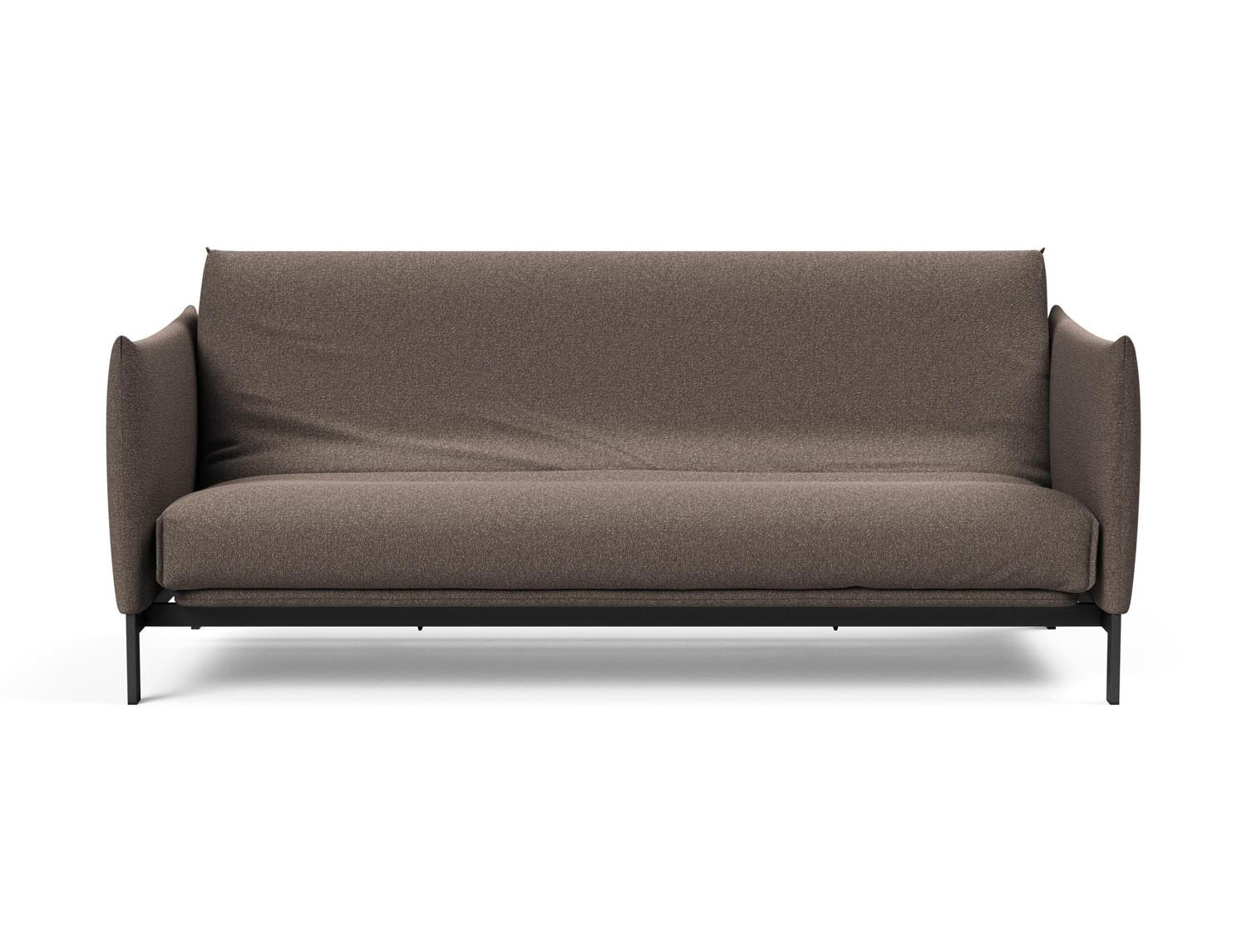 Modernes Junus 140 Bettsofa mit stilvollem Nordic Cover und bequemer Soft Spring-Funktion, ideal für entspannte Abende und Übernachtungen.