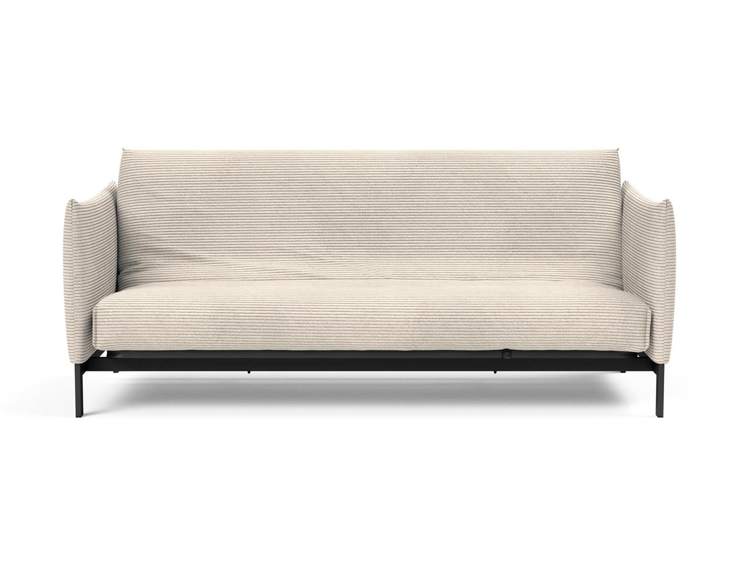 Modernes Junus 140 Bettsofa mit weichem Nordic Cover, perfekt für gemütliche Abende und stilvolle Einrichtung.