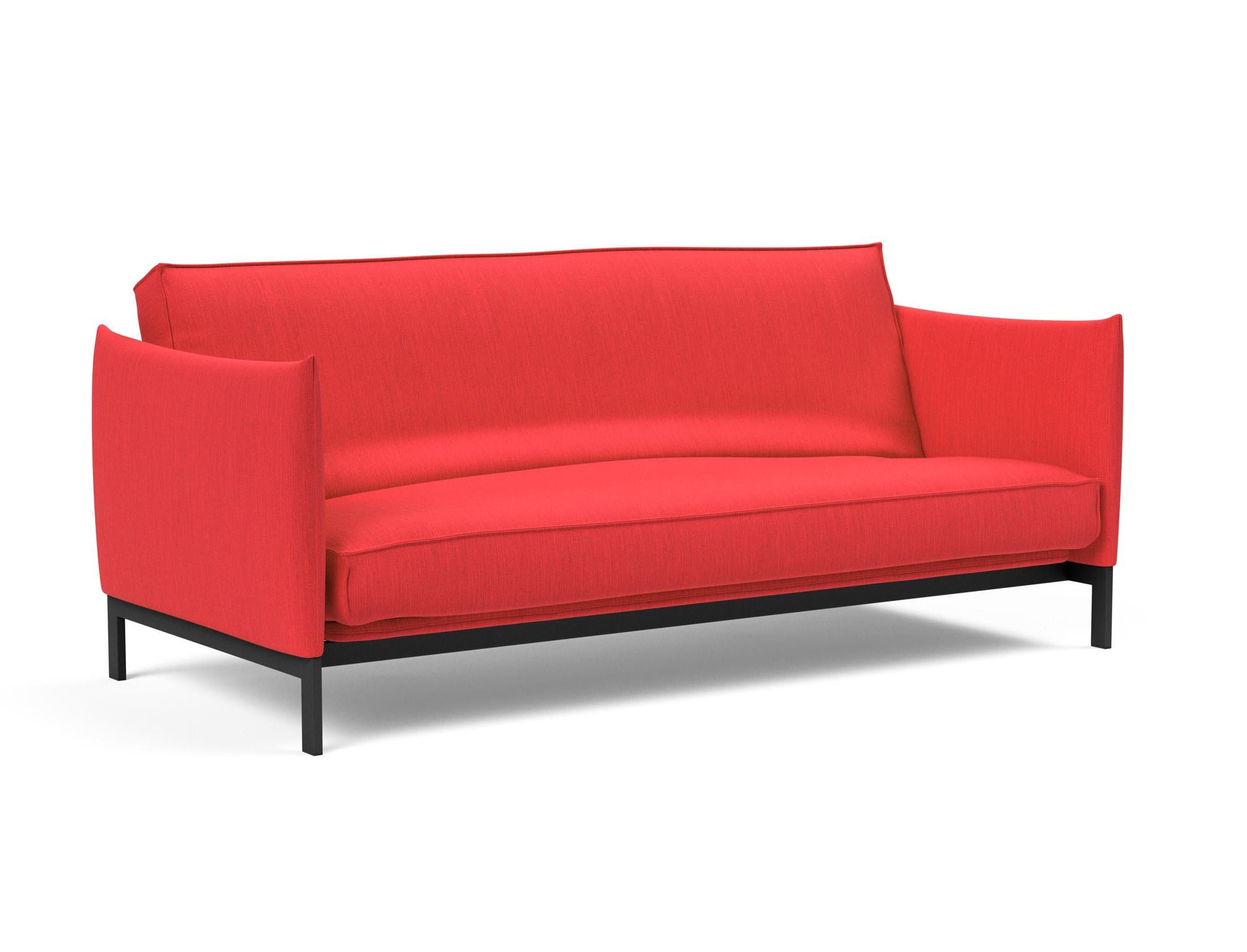 Erleben Sie das Junus 140 Bettsofa Sharp Plus Cover – ein elegantes, praktisches Sofa mit abnehmbarem Bezug und komfortabler Soft Spring Matratze für Ihr Zuhause.