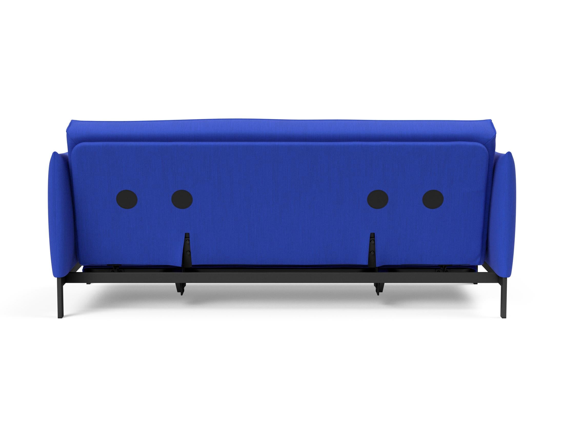 Erleben Sie das Junus 140 Bettsofa Sharp Plus Cover – ein elegantes, praktisches Sofa mit abnehmbarem Bezug und komfortabler Soft Spring Matratze für Ihr Zuhause.