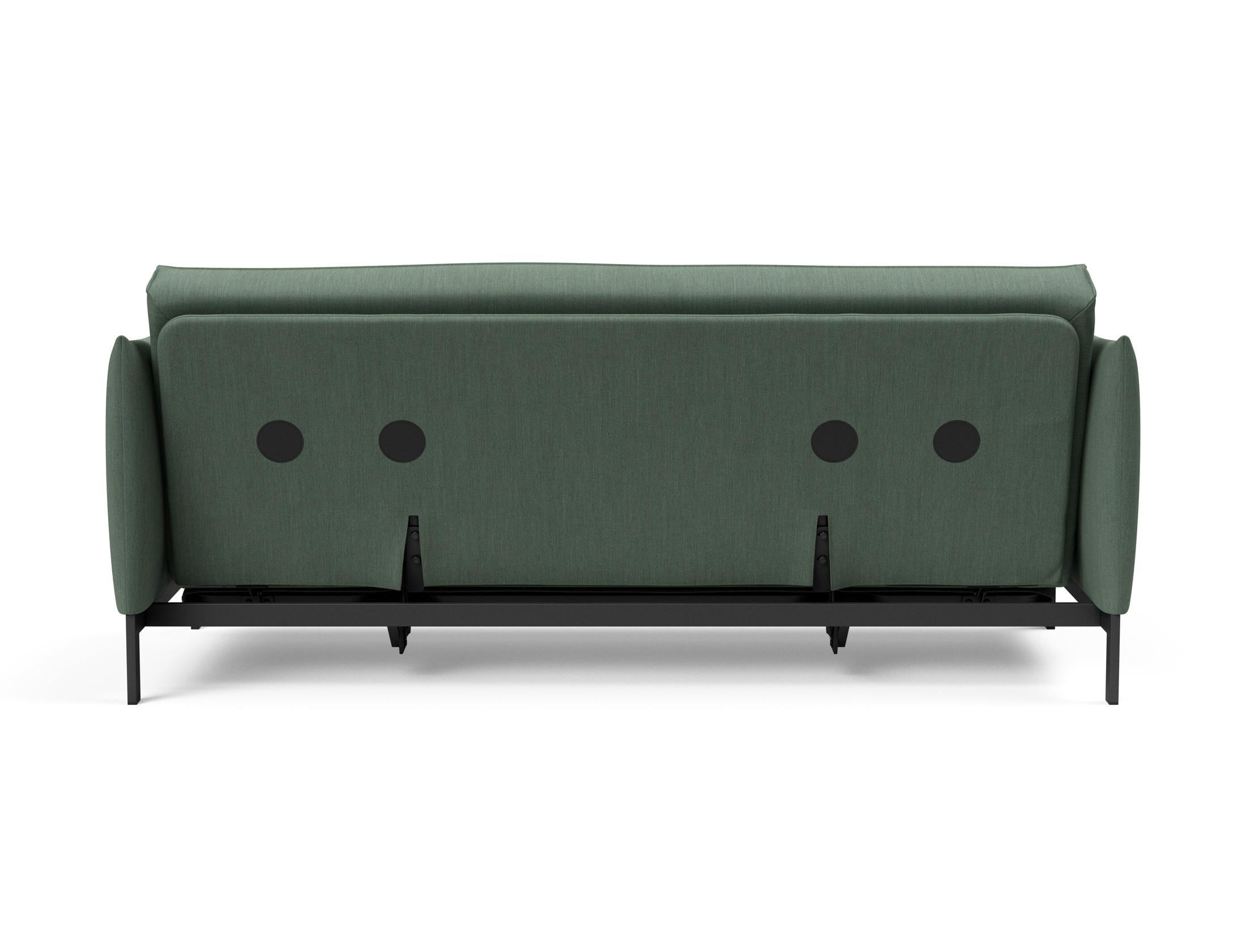 Erleben Sie das Junus 140 Bettsofa Sharp Plus Cover – ein elegantes, praktisches Sofa mit abnehmbarem Bezug und komfortabler Soft Spring Matratze für Ihr Zuhause.