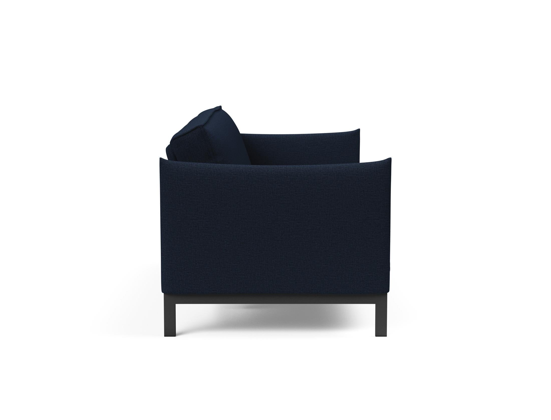 Entdecken Sie das Junus 140 Bettsofa Sharp Plus Cover – stilvolles, multifunktionales Möbelstück mit abnehmbarem Bezug und hochwertiger Soft Spring Matratze.