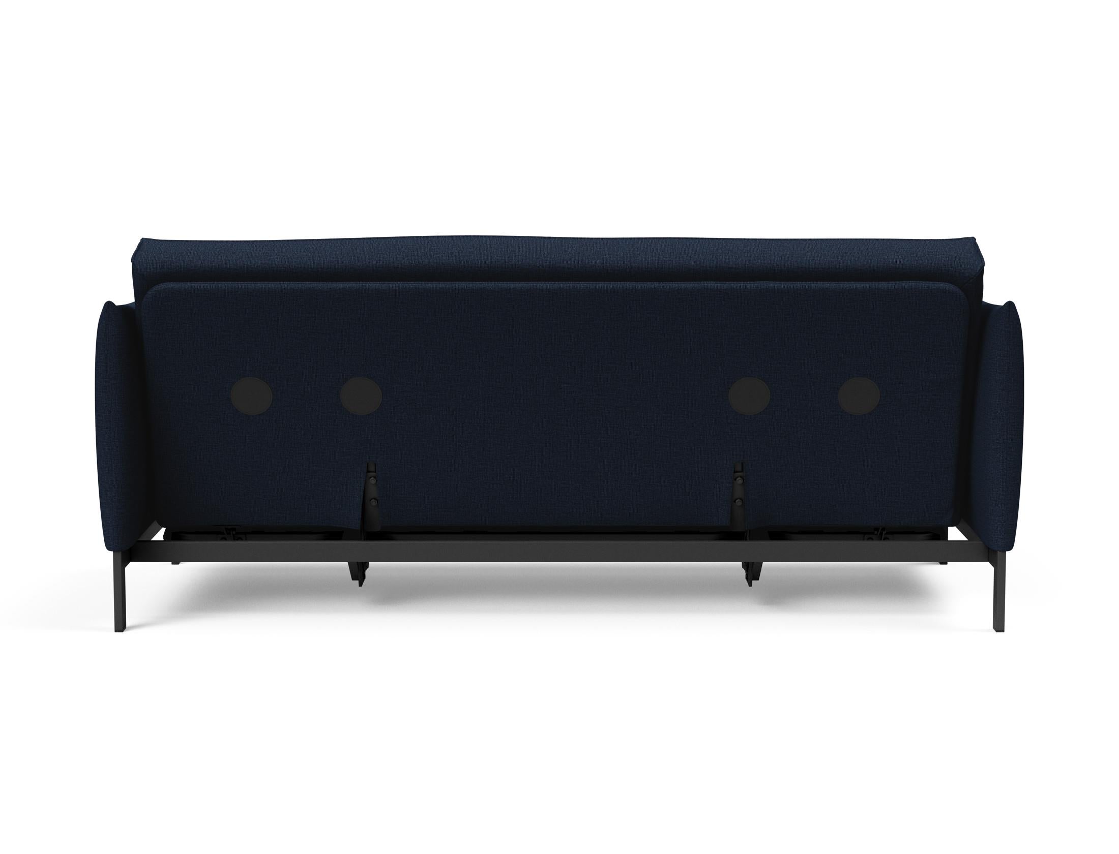 Erleben Sie das Junus 140 Bettsofa Sharp Plus Cover – ein elegantes, praktisches Sofa mit abnehmbarem Bezug und komfortabler Soft Spring Matratze für Ihr Zuhause.