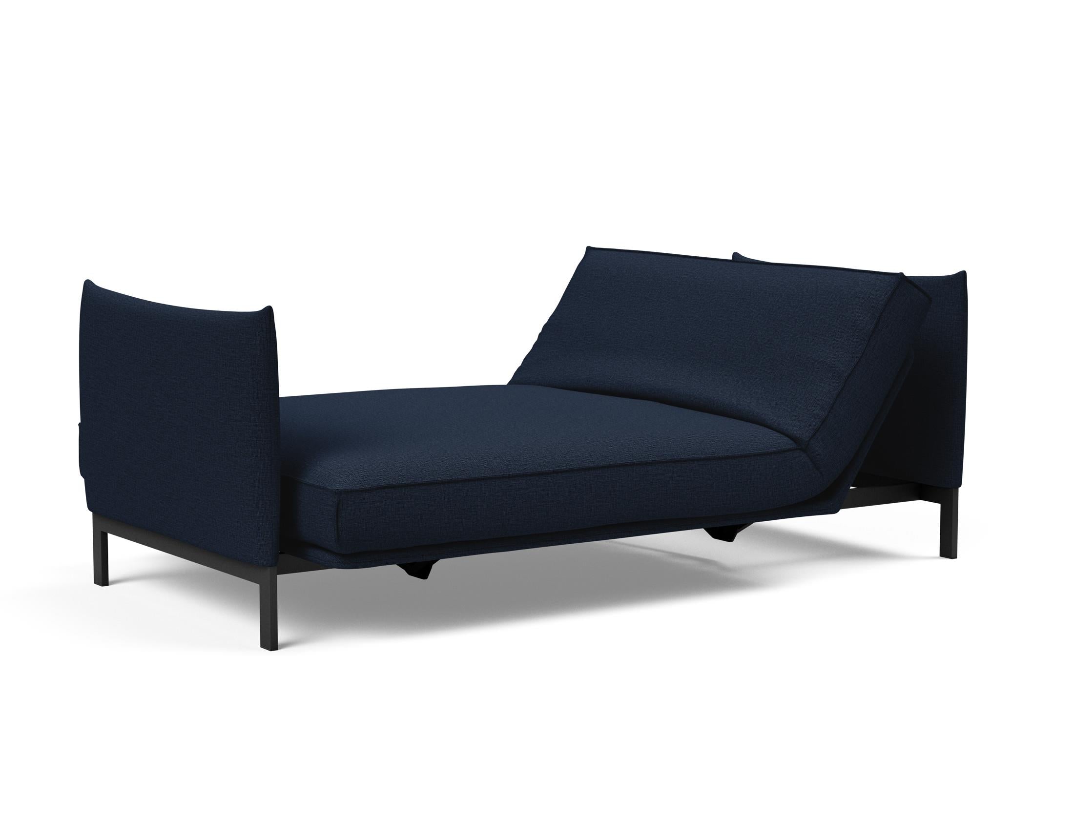 Entdecken Sie das Junus 140 Bettsofa Sharp Plus Cover – stilvolles, multifunktionales Möbelstück mit abnehmbarem Bezug und hochwertiger Soft Spring Matratze.