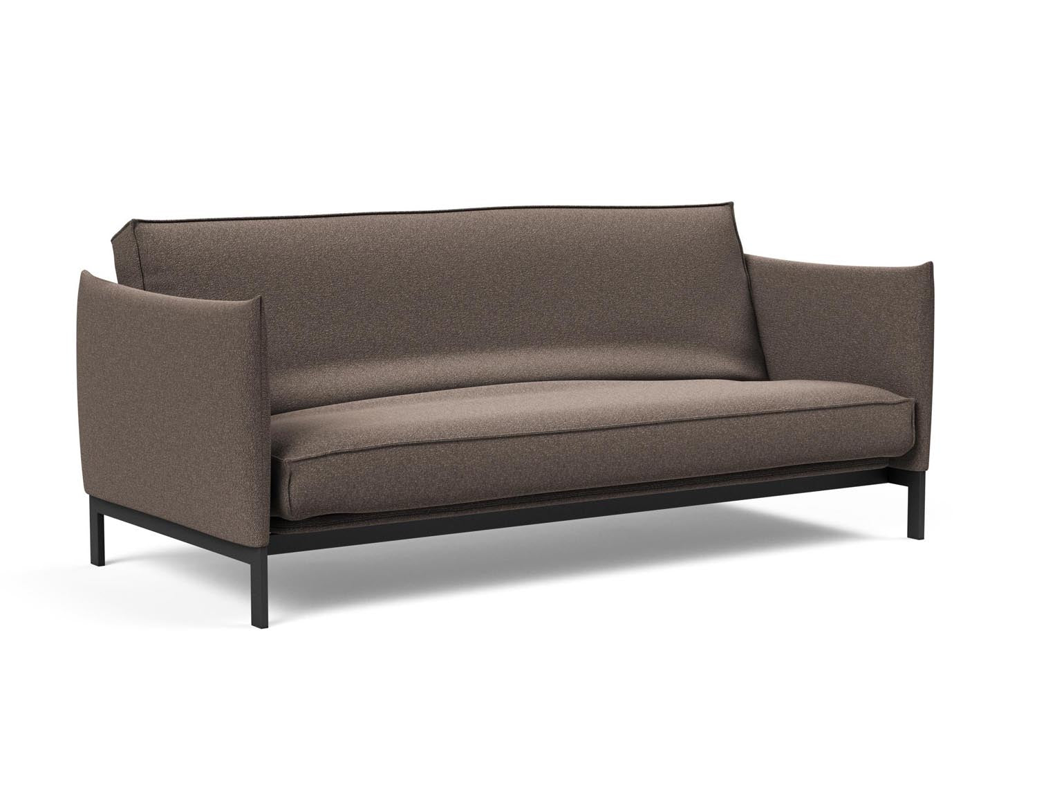 Erleben Sie das Junus 140 Bettsofa Sharp Plus Cover – modernes dänisches Design, abnehmbarer Bezug und luxuriöse Soft Spring Matratze für optimalen Komfort.
