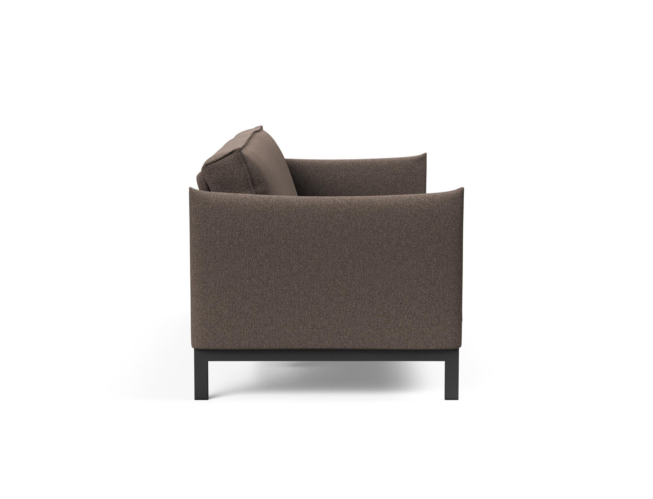 Entdecken Sie das Junus 140 Bettsofa Sharp Plus Cover – stilvolles, multifunktionales Möbelstück mit abnehmbarem Bezug und hochwertiger Soft Spring Matratze.