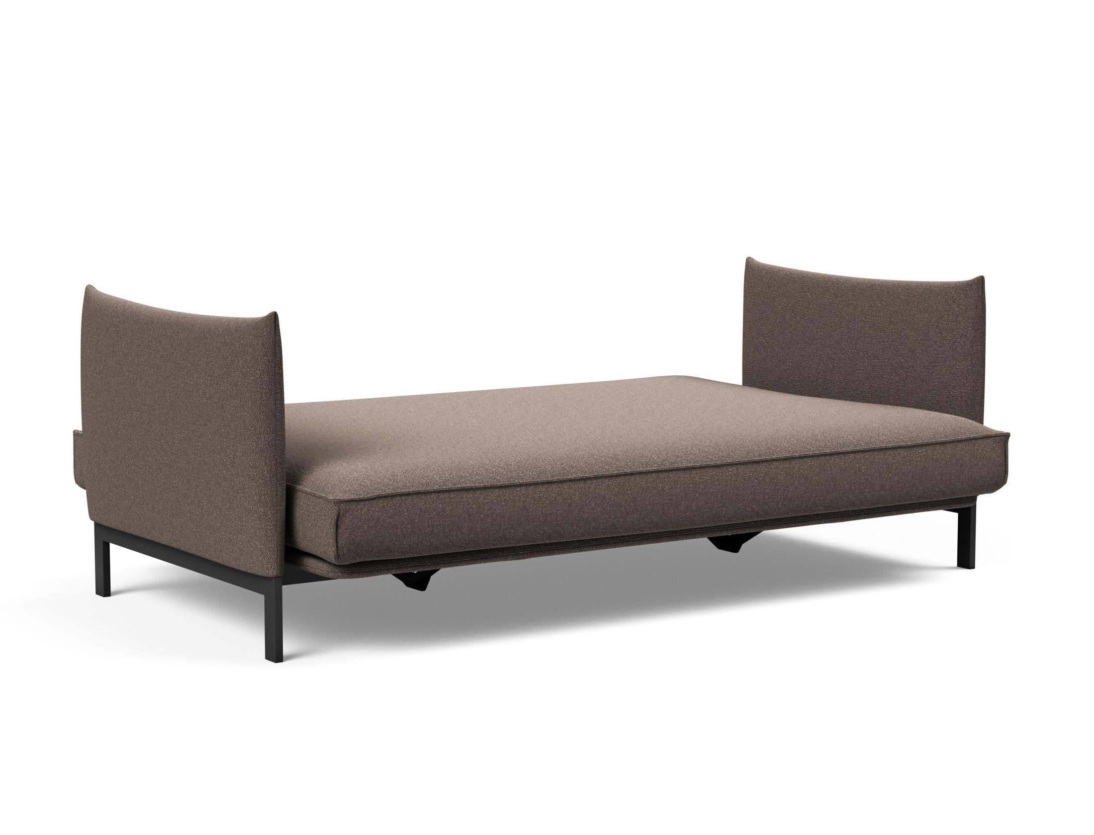 Erleben Sie das Junus 140 Bettsofa Sharp Plus Cover – ein elegantes, praktisches Sofa mit abnehmbarem Bezug und komfortabler Soft Spring Matratze für Ihr Zuhause.