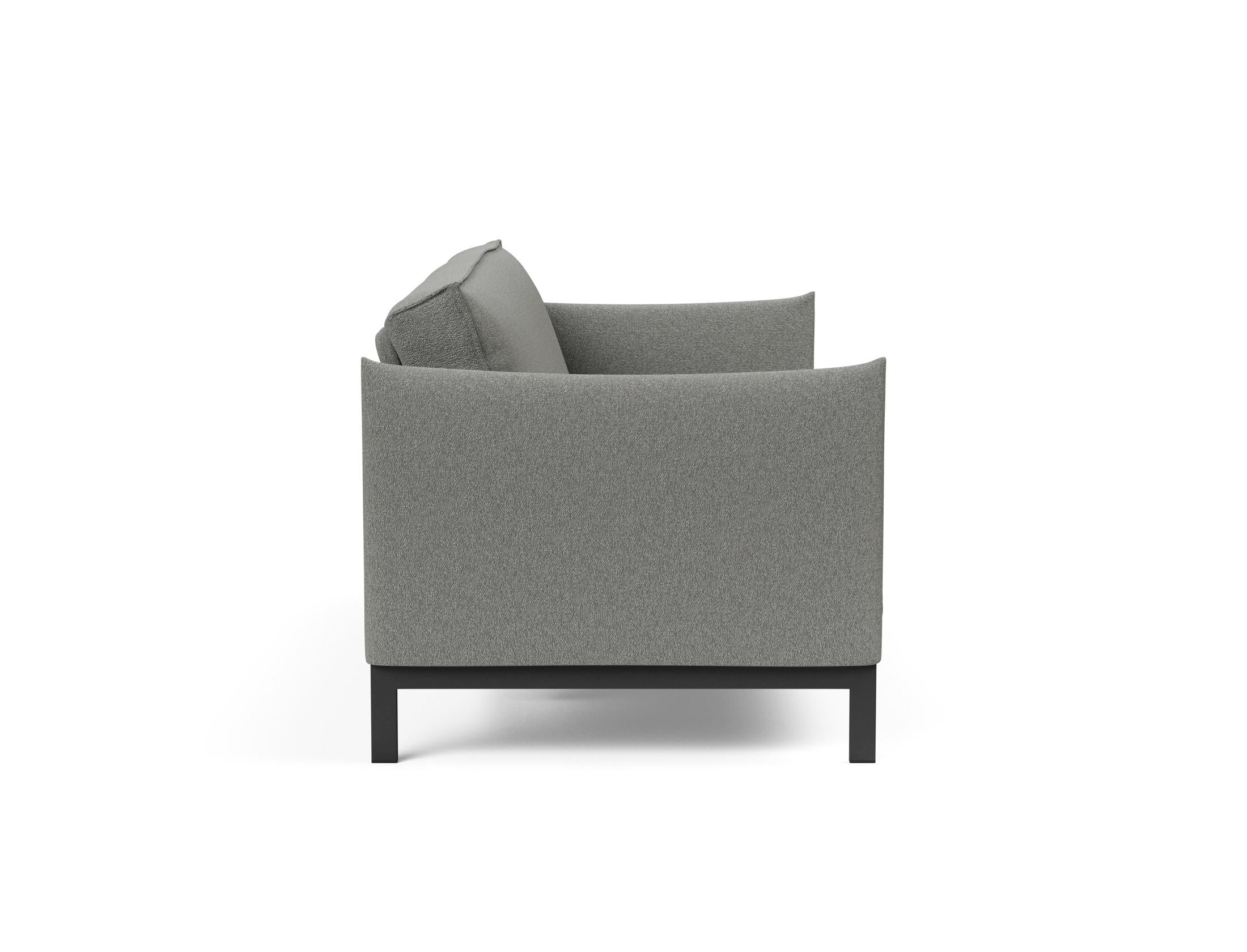 Entdecken Sie das Junus 140 Bettsofa Sharp Plus Cover – stilvolles, multifunktionales Möbelstück mit abnehmbarem Bezug und hochwertiger Soft Spring Matratze.