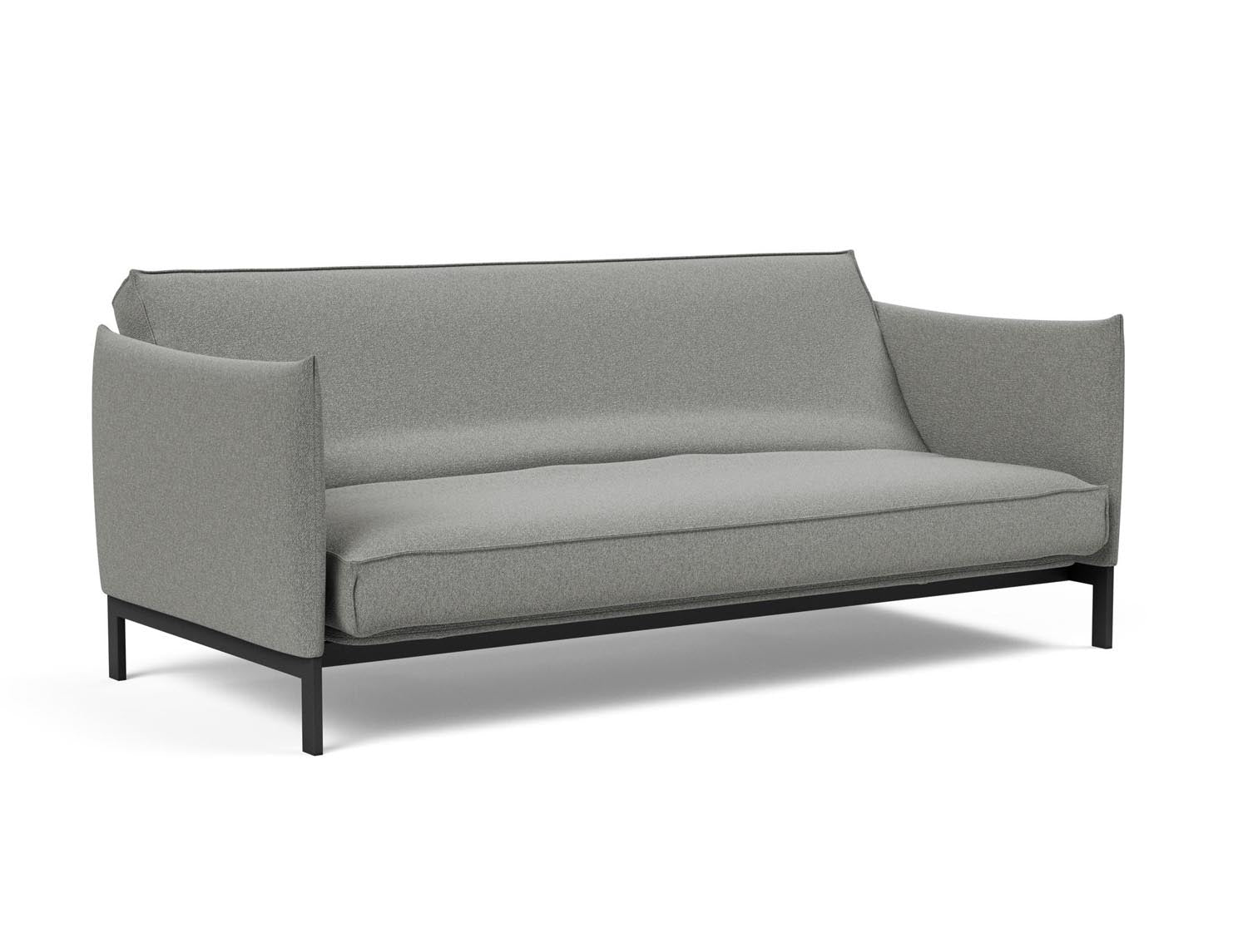 Erleben Sie das Junus 140 Bettsofa Sharp Plus Cover – modernes dänisches Design, abnehmbarer Bezug und luxuriöse Soft Spring Matratze für optimalen Komfort.