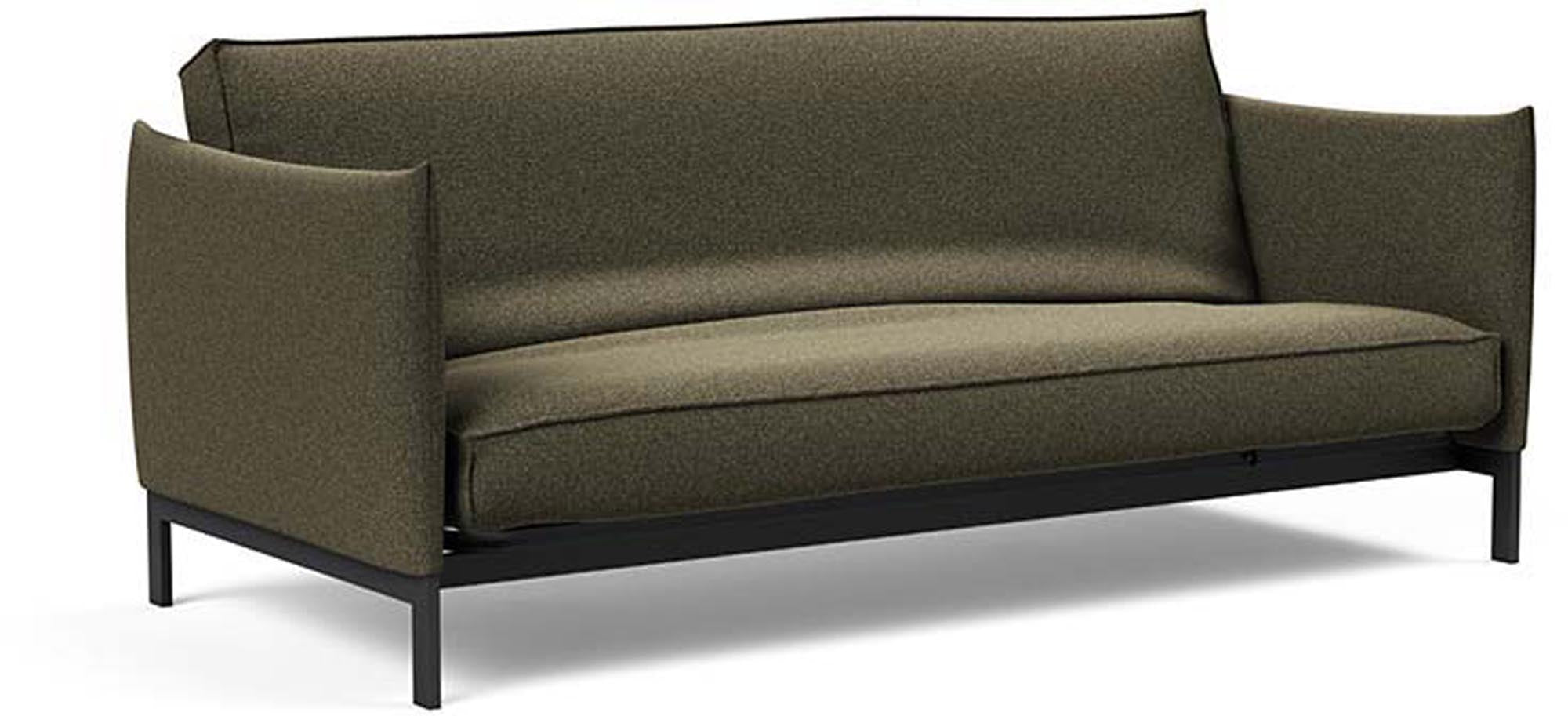 Entdecken Sie das Junus 140 Bettsofa Sharp Plus Cover Soft Spring von Innovation Living – stilvoll, funktional und ideal für kleine Räume.