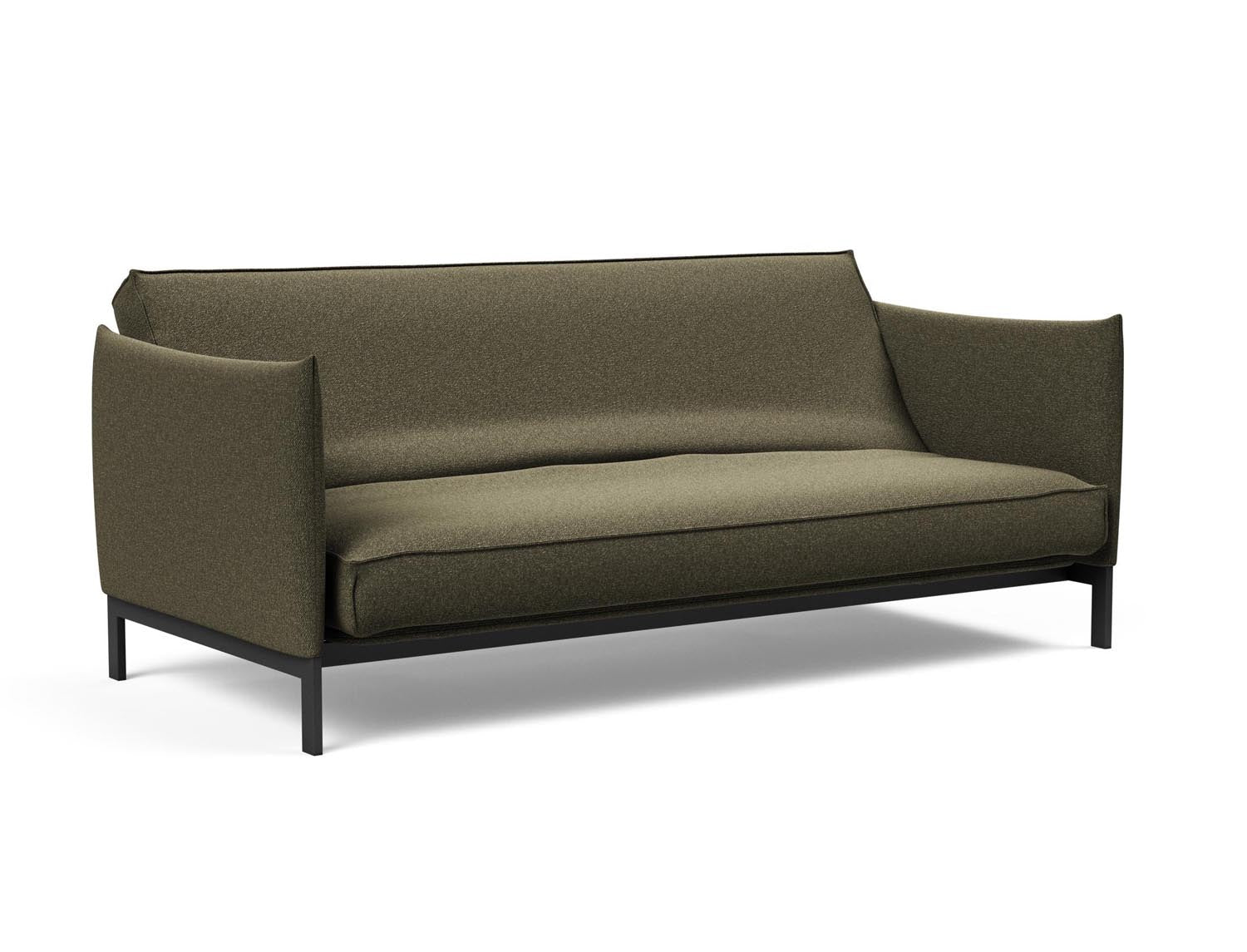 Erleben Sie das Junus 140 Bettsofa Sharp Plus Cover – ein elegantes, praktisches Sofa mit abnehmbarem Bezug und komfortabler Soft Spring Matratze für Ihr Zuhause.
