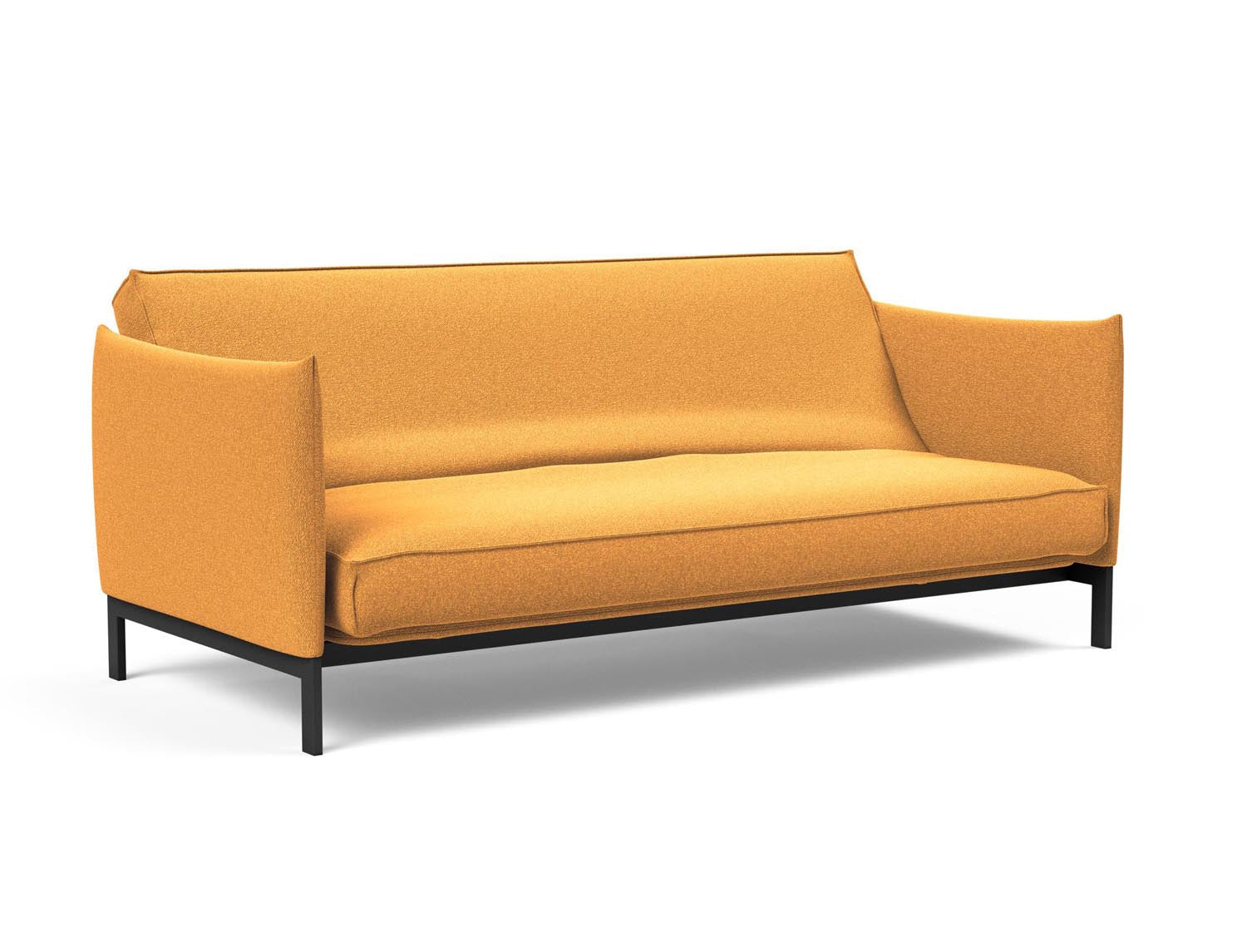 Erleben Sie das Junus 140 Bettsofa Sharp Plus Cover – modernes dänisches Design, abnehmbarer Bezug und luxuriöse Soft Spring Matratze für optimalen Komfort.
