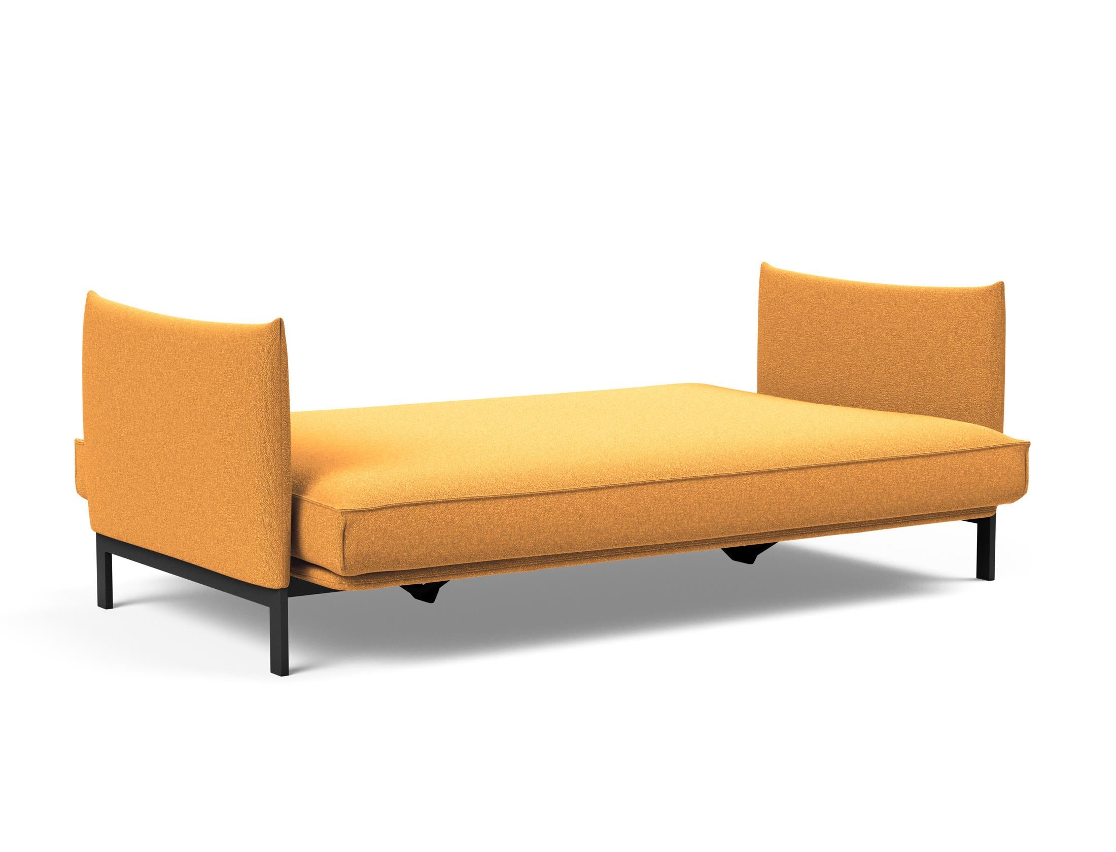 Erleben Sie das Junus 140 Bettsofa Sharp Plus Cover – ein elegantes, praktisches Sofa mit abnehmbarem Bezug und komfortabler Soft Spring Matratze für Ihr Zuhause.