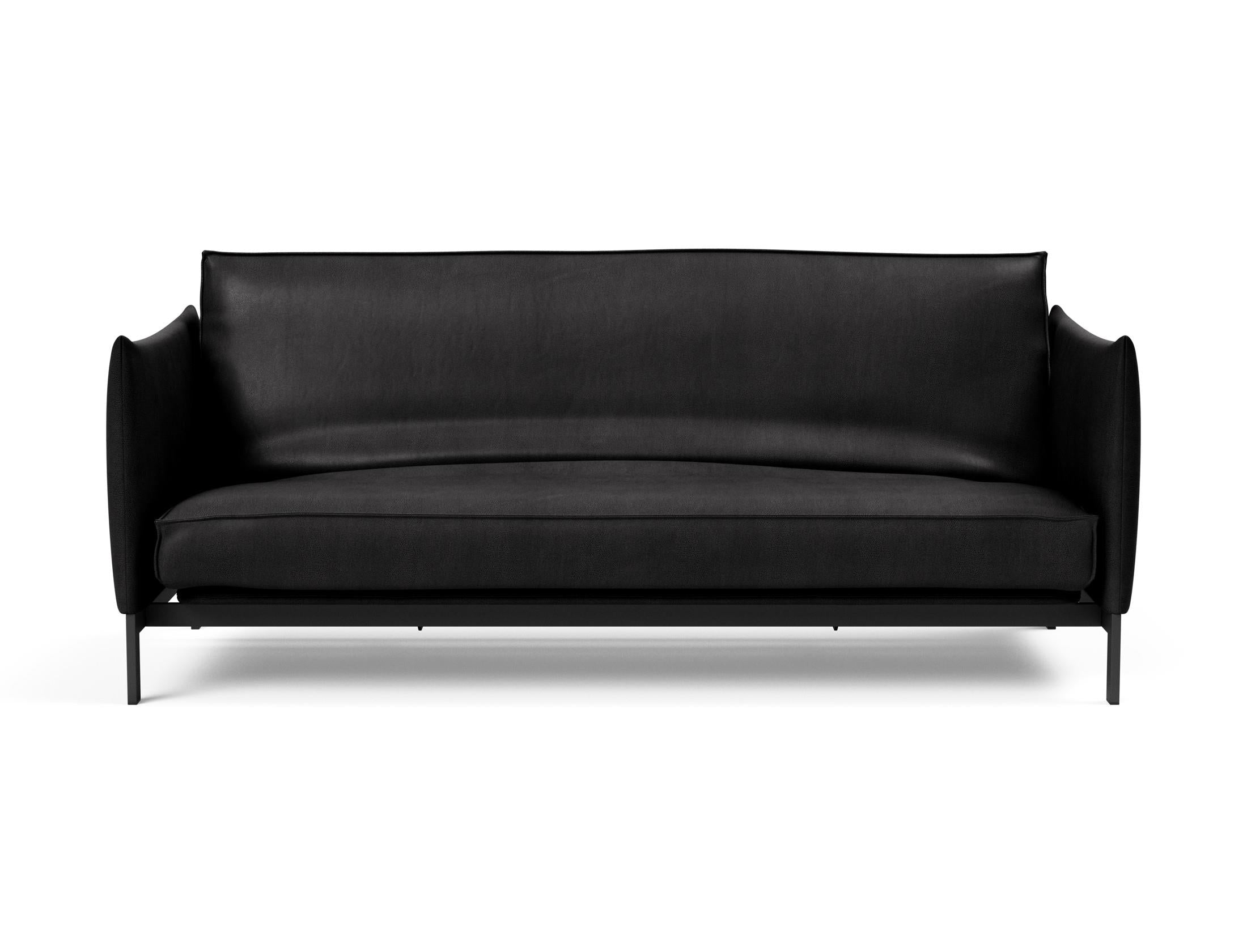 Entdecken Sie das Junus 140 Bettsofa Sharp Plus Cover – stilvolles, multifunktionales Möbelstück mit abnehmbarem Bezug und hochwertiger Soft Spring Matratze.