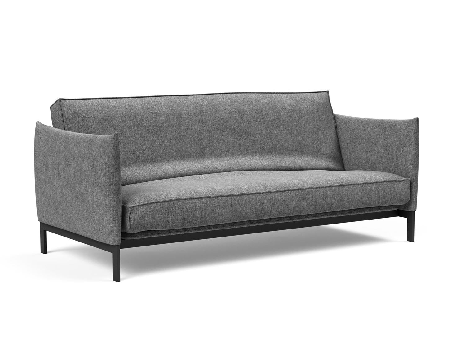 Erleben Sie das Junus 140 Bettsofa Sharp Plus Cover – modernes dänisches Design, abnehmbarer Bezug und luxuriöse Soft Spring Matratze für optimalen Komfort.