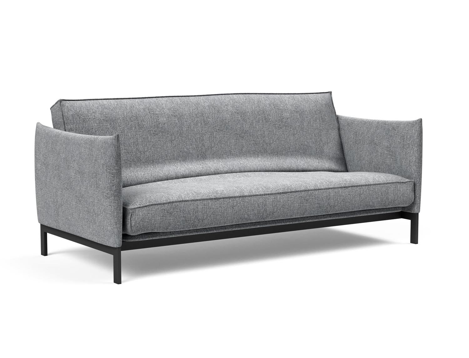 Erleben Sie das Junus 140 Bettsofa Sharp Plus Cover – ein elegantes, praktisches Sofa mit abnehmbarem Bezug und komfortabler Soft Spring Matratze für Ihr Zuhause.