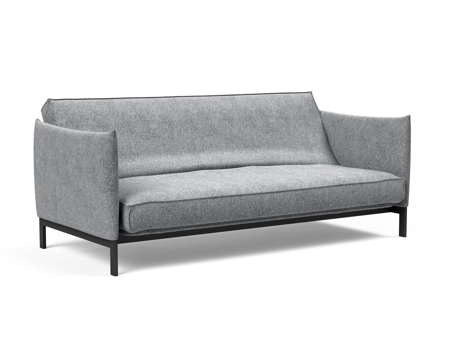 Erleben Sie das Junus 140 Bettsofa Sharp Plus Cover – ein elegantes, praktisches Sofa mit abnehmbarem Bezug und komfortabler Soft Spring Matratze für Ihr Zuhause.