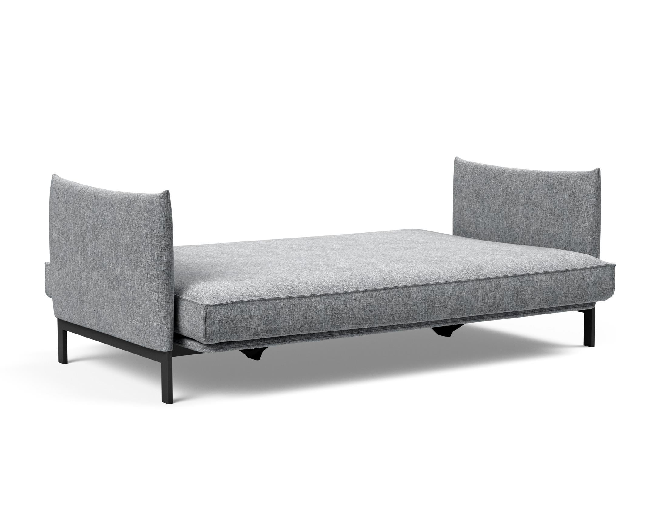 Erleben Sie das Junus 140 Bettsofa Sharp Plus Cover – modernes dänisches Design, abnehmbarer Bezug und luxuriöse Soft Spring Matratze für optimalen Komfort.