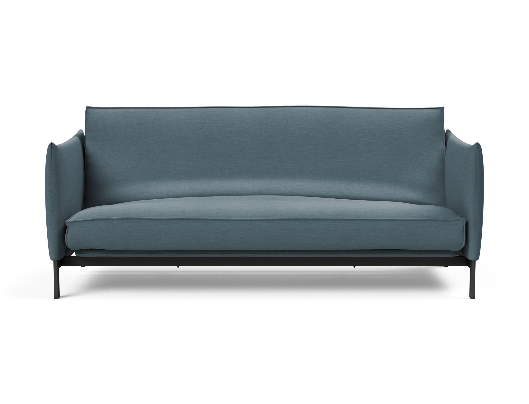Erleben Sie das Junus 140 Bettsofa Sharp Plus Cover – ein elegantes, praktisches Sofa mit abnehmbarem Bezug und komfortabler Soft Spring Matratze für Ihr Zuhause.