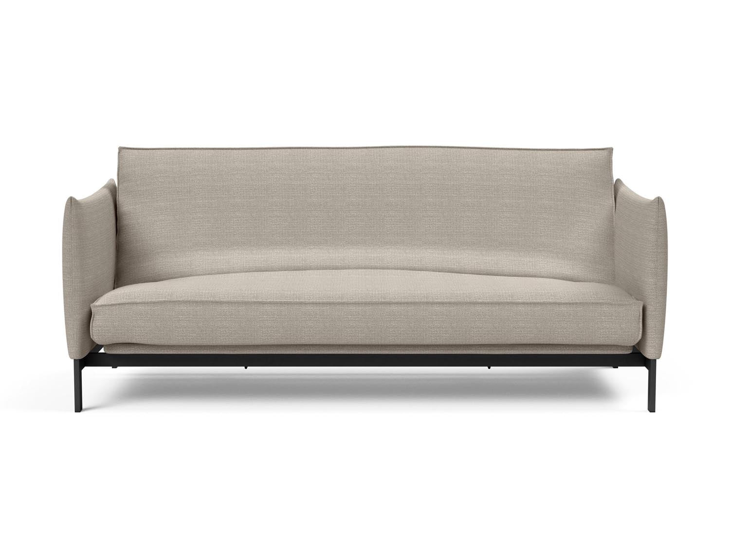 Elegantes Junus 140 Bettsofa mit hochwertigem Sharp Plus Bezug und Soft Spring Gestell, perfekt für gemütliche und moderne Wohnkonzepte.