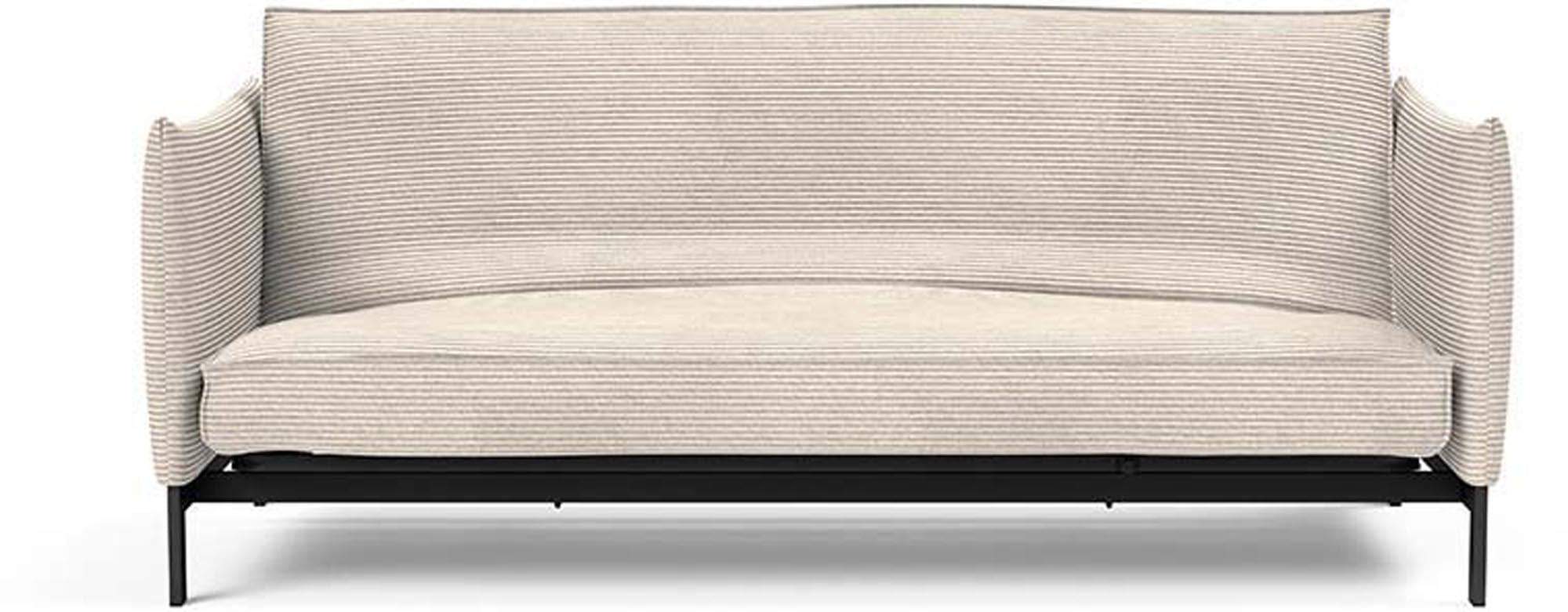 Erleben Sie das Junus 140 Bettsofa Sharp Plus Cover Soft Spring von Innovation Living – modern, platzsparend und perfekt für Ihr Zuhause.