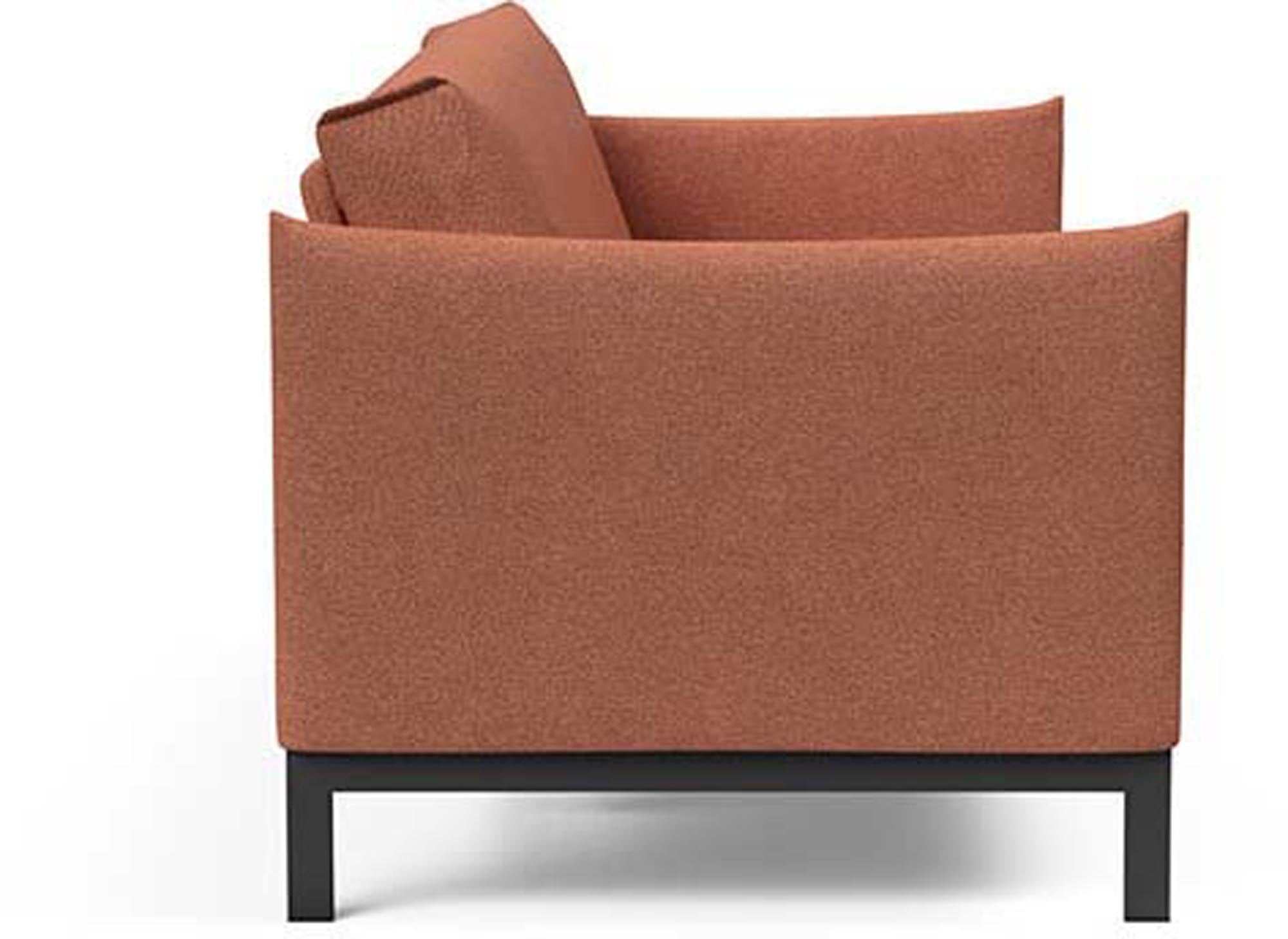 Erleben Sie das Junus 140 Bettsofa Nordic Cover von Innovation Living – modernes Design trifft auf vielseitige Nutzung für Ihr Wohnambiente.