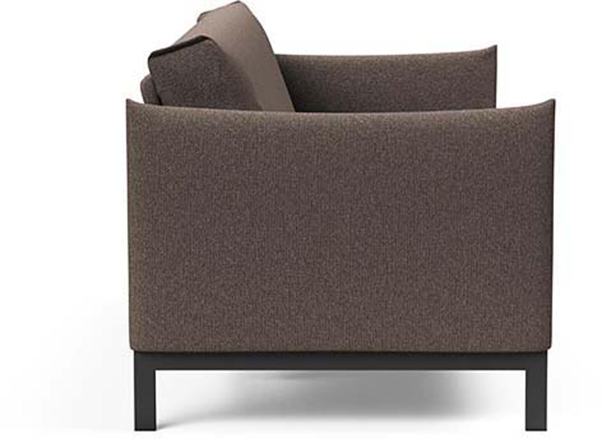 Erleben Sie das Junus 140 Bettsofa Nordic Cover von Innovation Living – modernes Design trifft auf vielseitige Nutzung für Ihr Wohnambiente.