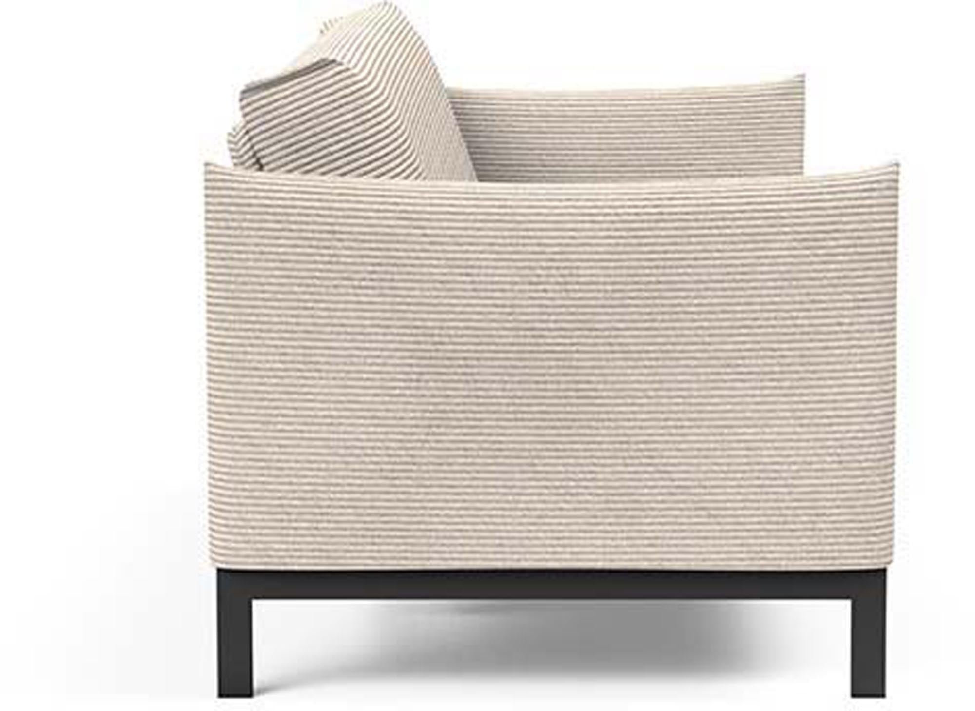 Erleben Sie das Junus 140 Bettsofa Nordic Cover von Innovation Living – modernes Design trifft auf vielseitige Nutzung für Ihr Wohnambiente.