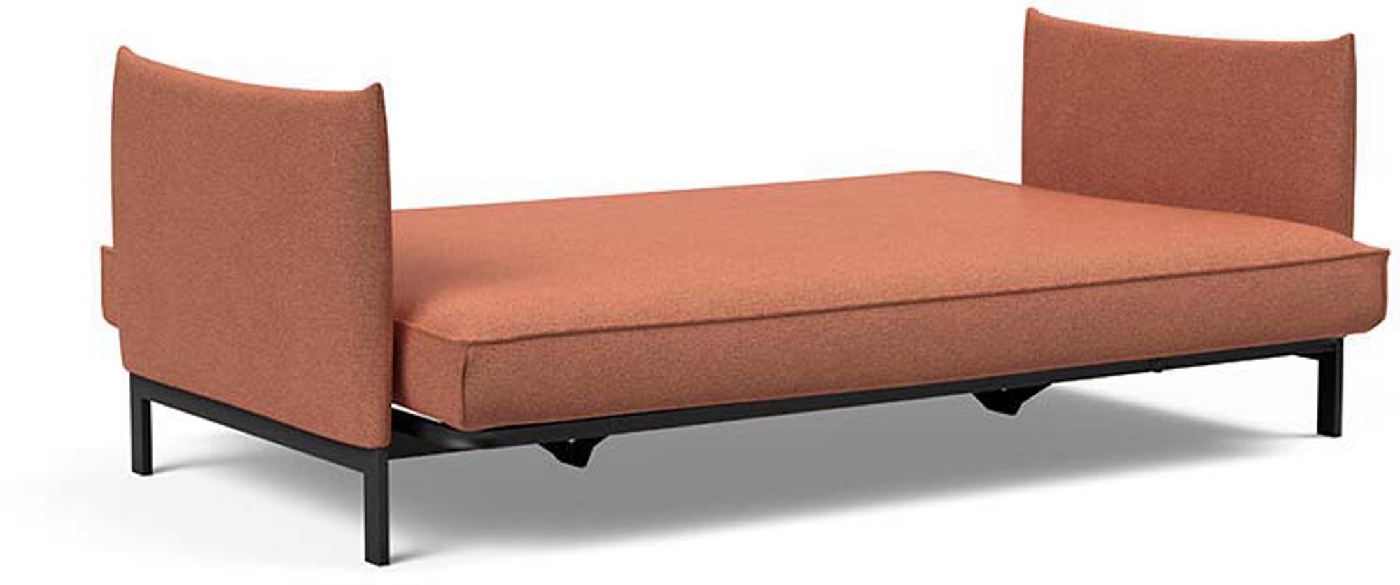 Entdecken Sie das Junus 140 Bettsofa Sharp Plus Cover von Innovation Living: stilvolles Design, vielseitige Liegeoptionen und langlebige Materialien für höchsten Komfort.