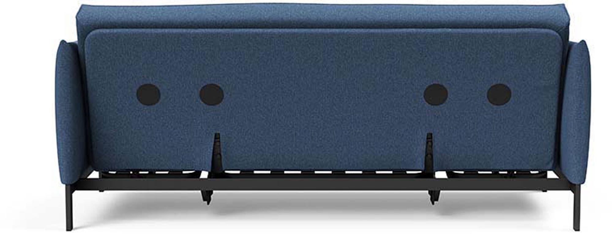 Entdecken Sie das Junus 140 Bettsofa Sharp Plus Cover von Innovation Living – stilvoll, platzsparend und ideal für vielseitige Wohnkonzepte.