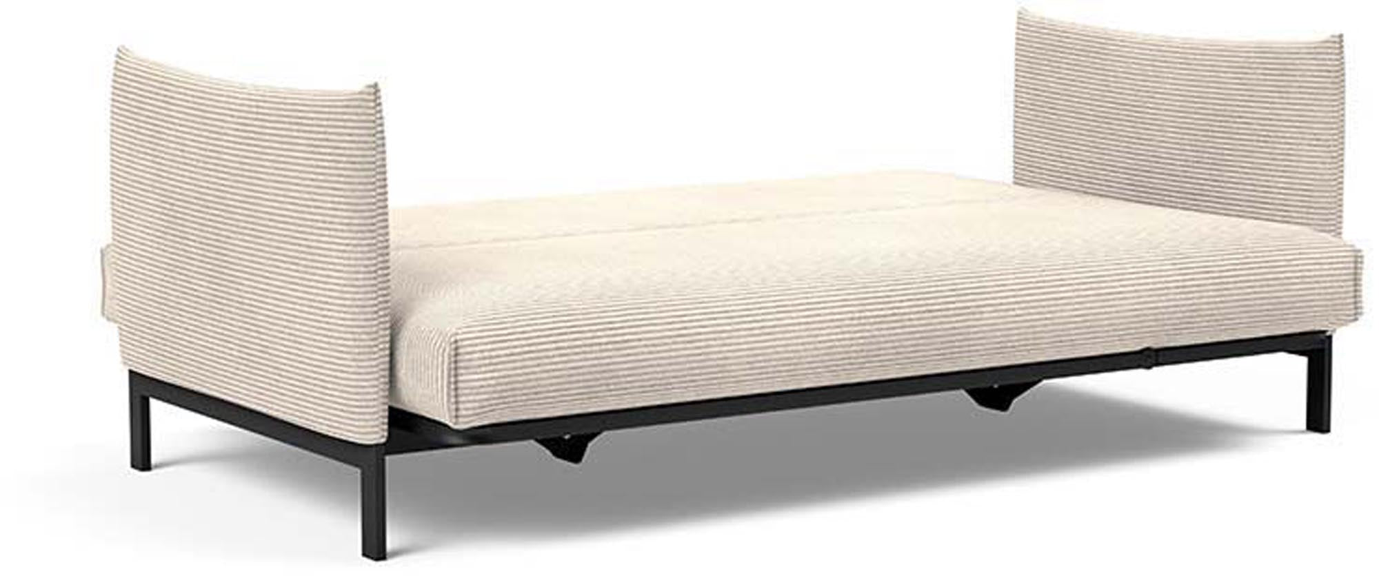 Erleben Sie das Junus 140 Bettsofa Nordic Cover von Innovation Living – modernes Design und praktische Schlaflösung für Ihr Zuhause.