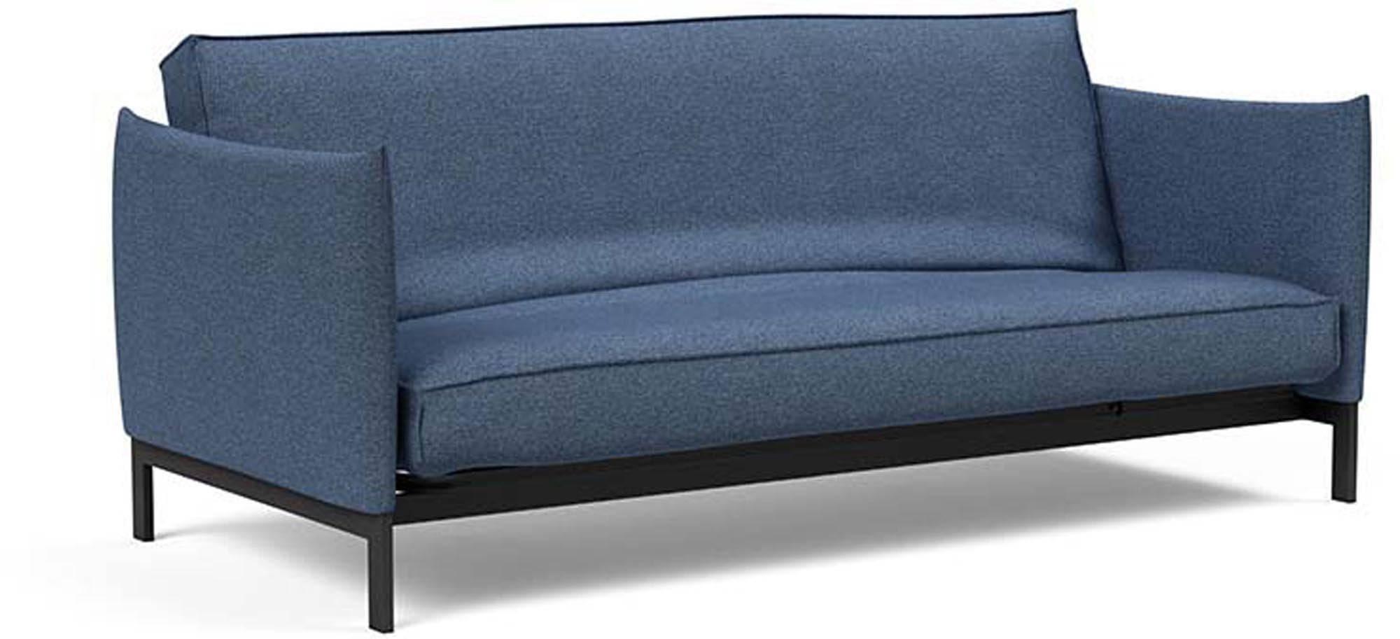Erleben Sie das Junus 140 Bettsofa Sharp Plus Cover von Innovation Living – modern, funktional und ideal für kleine Räume.