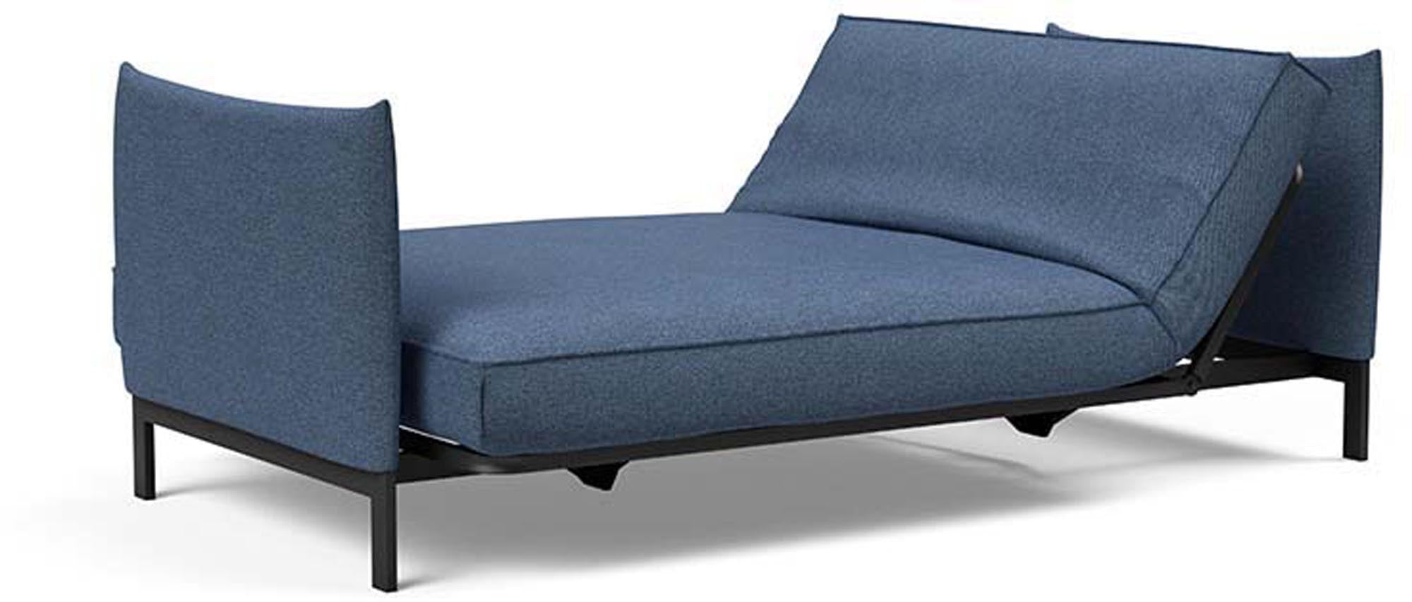 Entdecken Sie das Junus 140 Bettsofa Sharp Plus Cover von Innovation Living: stilvolles Design, vielseitige Nutzung und langlebige Materialien für höchsten Schlafkomfort.