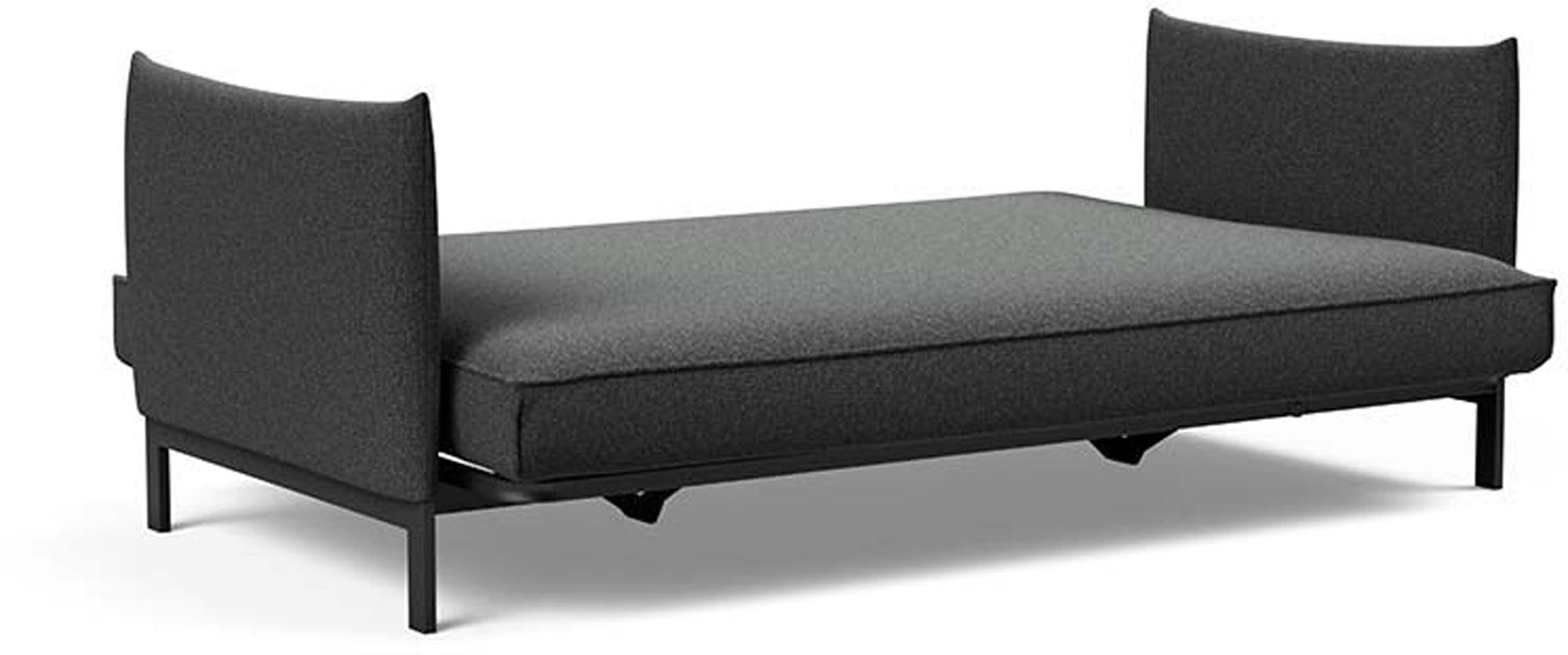 Erleben Sie das Junus 140 Bettsofa Sharp Plus Cover von Innovation Living: modernes Design, flexible Liegepositionen und hochwertige Materialien für optimalen Komfort.